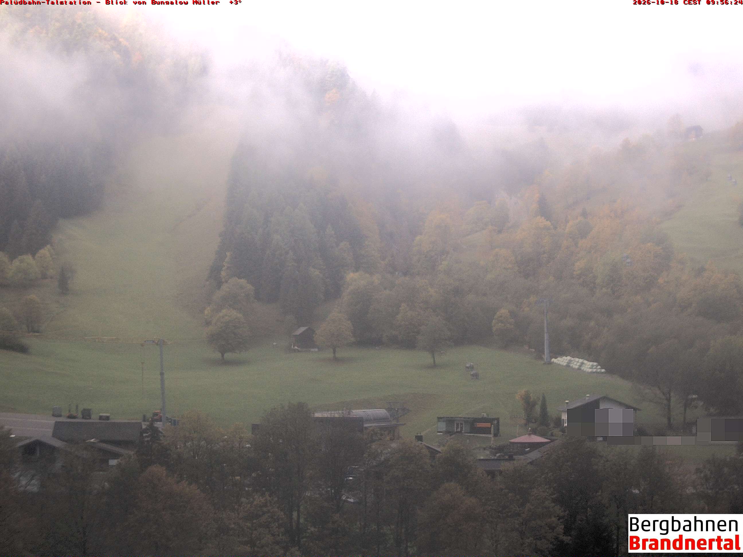 Blick auf Palüdbahn von Bungalow Müller
