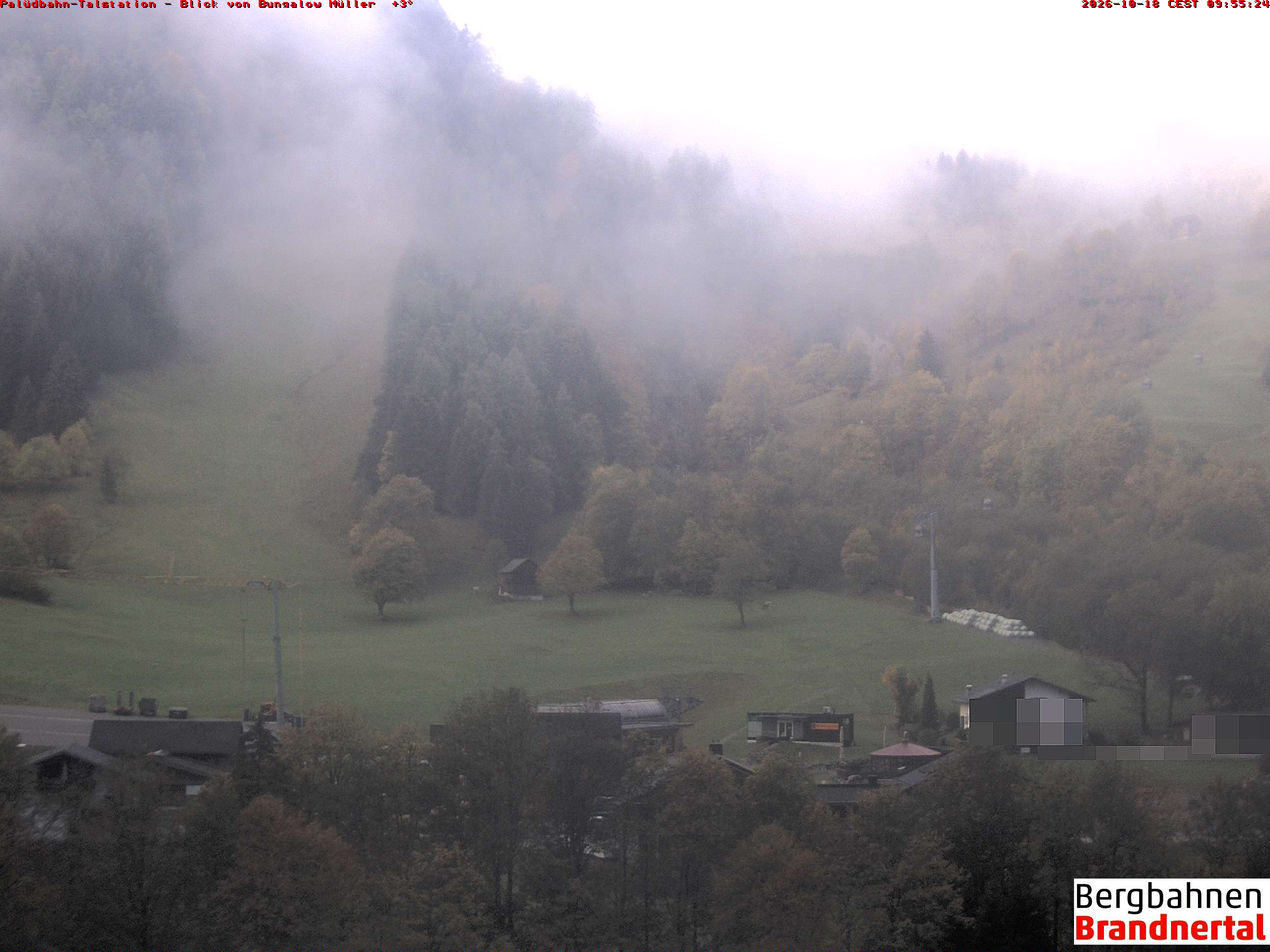 Blick auf Palüdbahn von Bungalow Müller