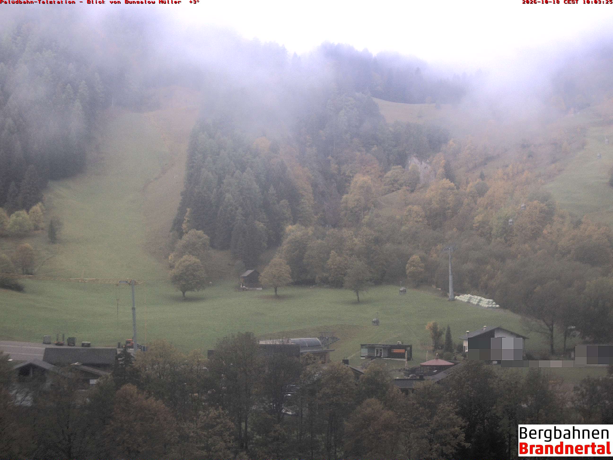 Blick auf Palüdbahn von Bungalow Müller
