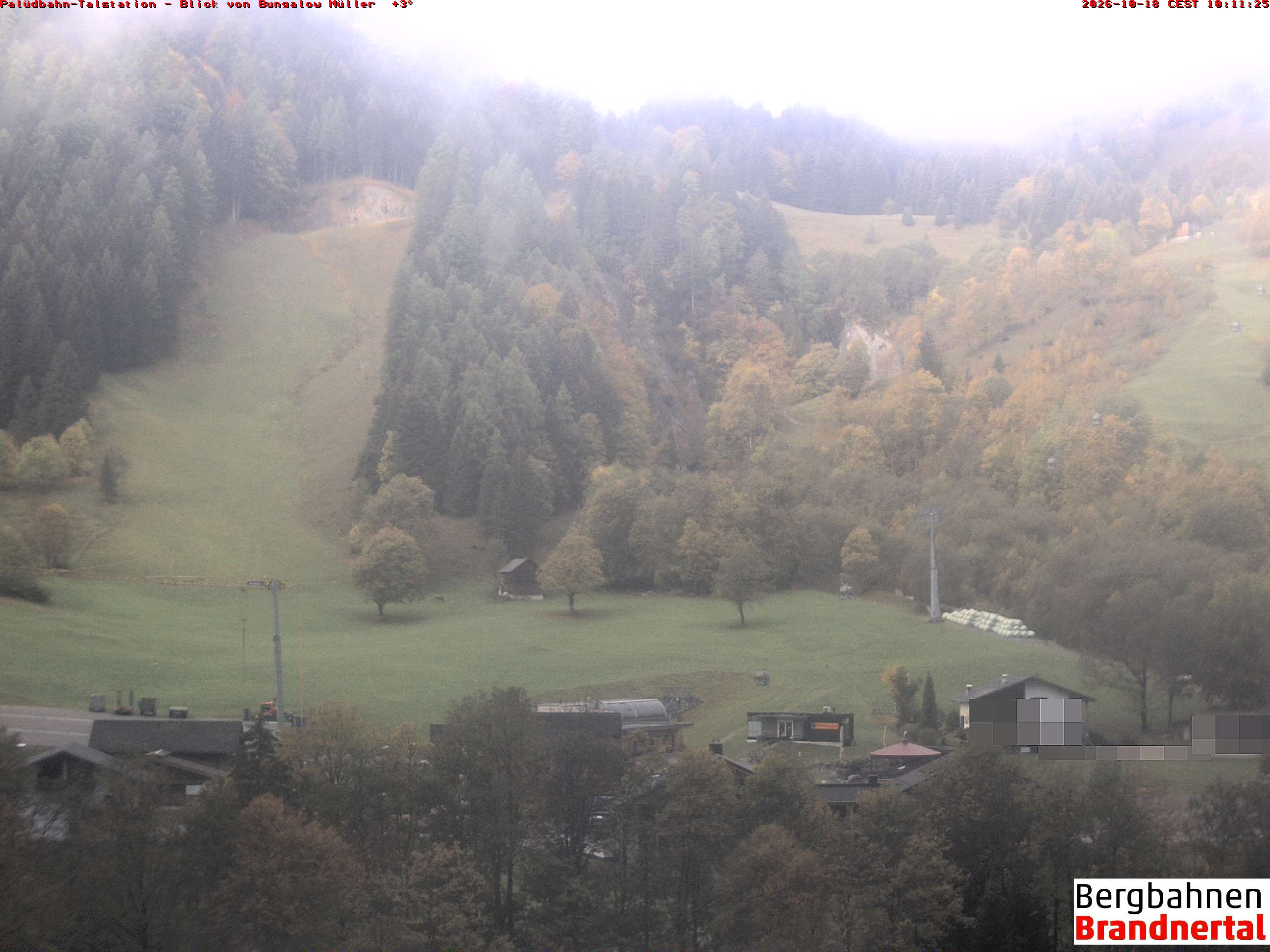 Blick auf Palüdbahn von Bungalow Müller