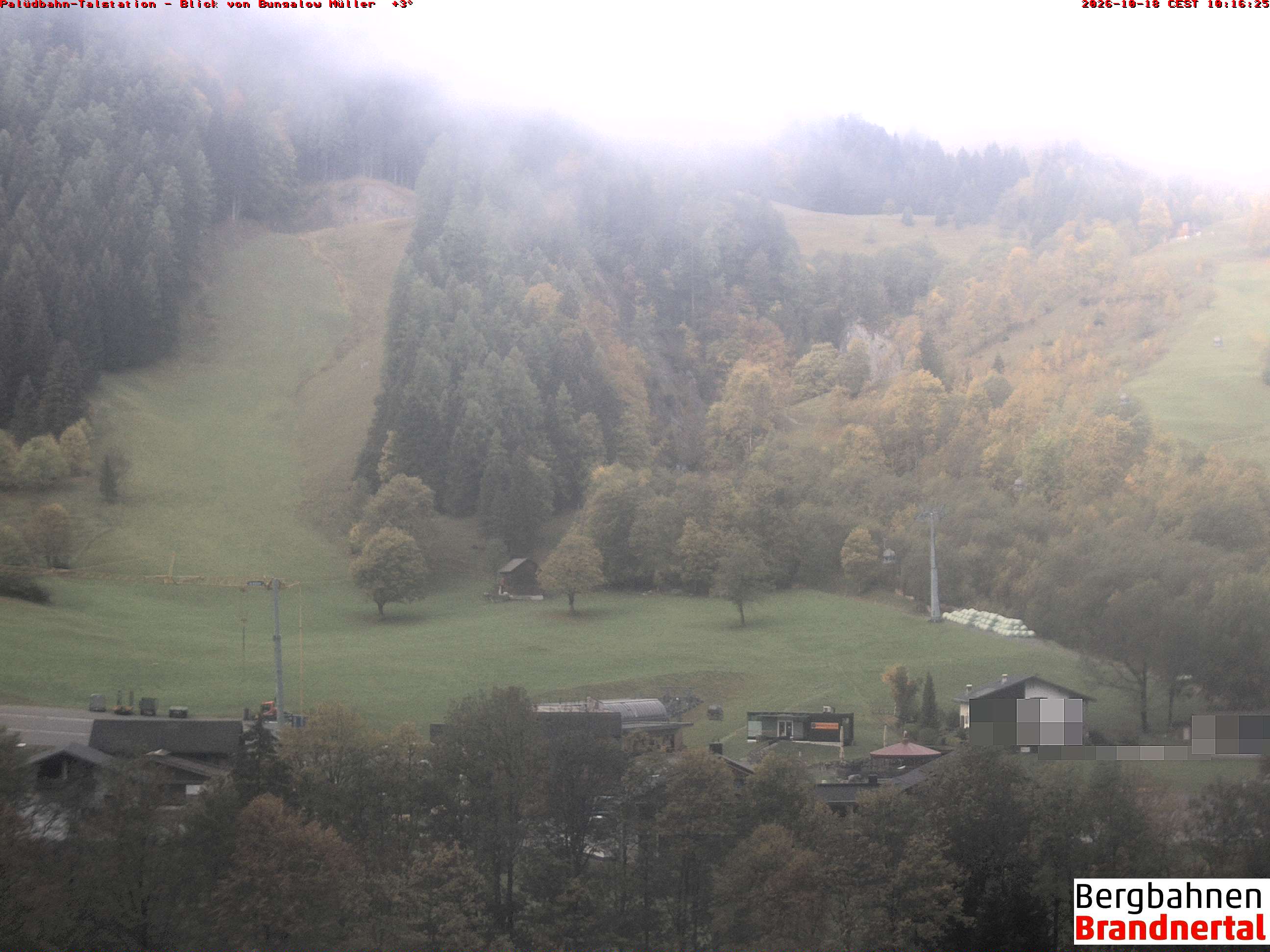 Blick auf Palüdbahn von Bungalow Müller