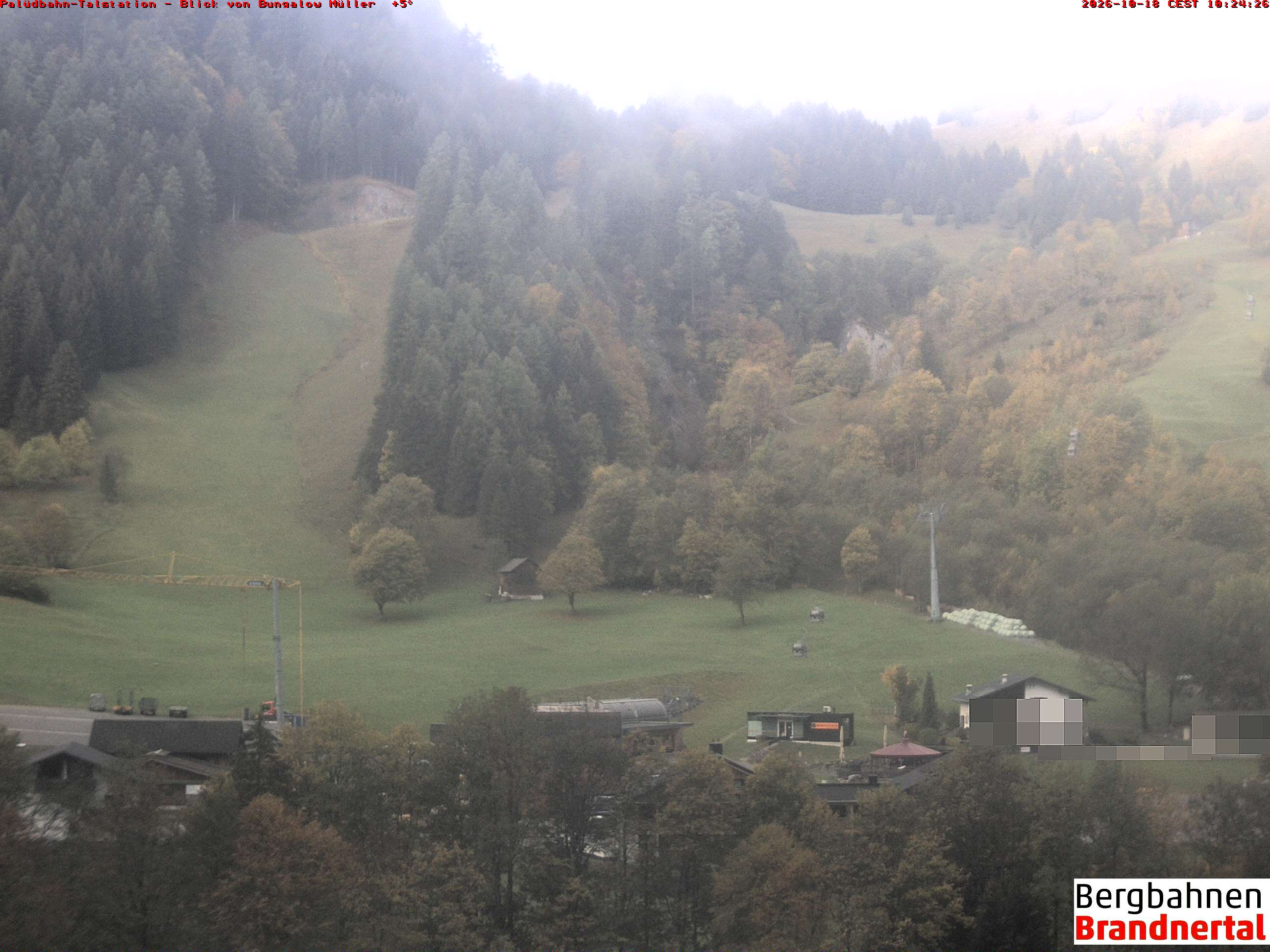 Blick auf Palüdbahn von Bungalow Müller