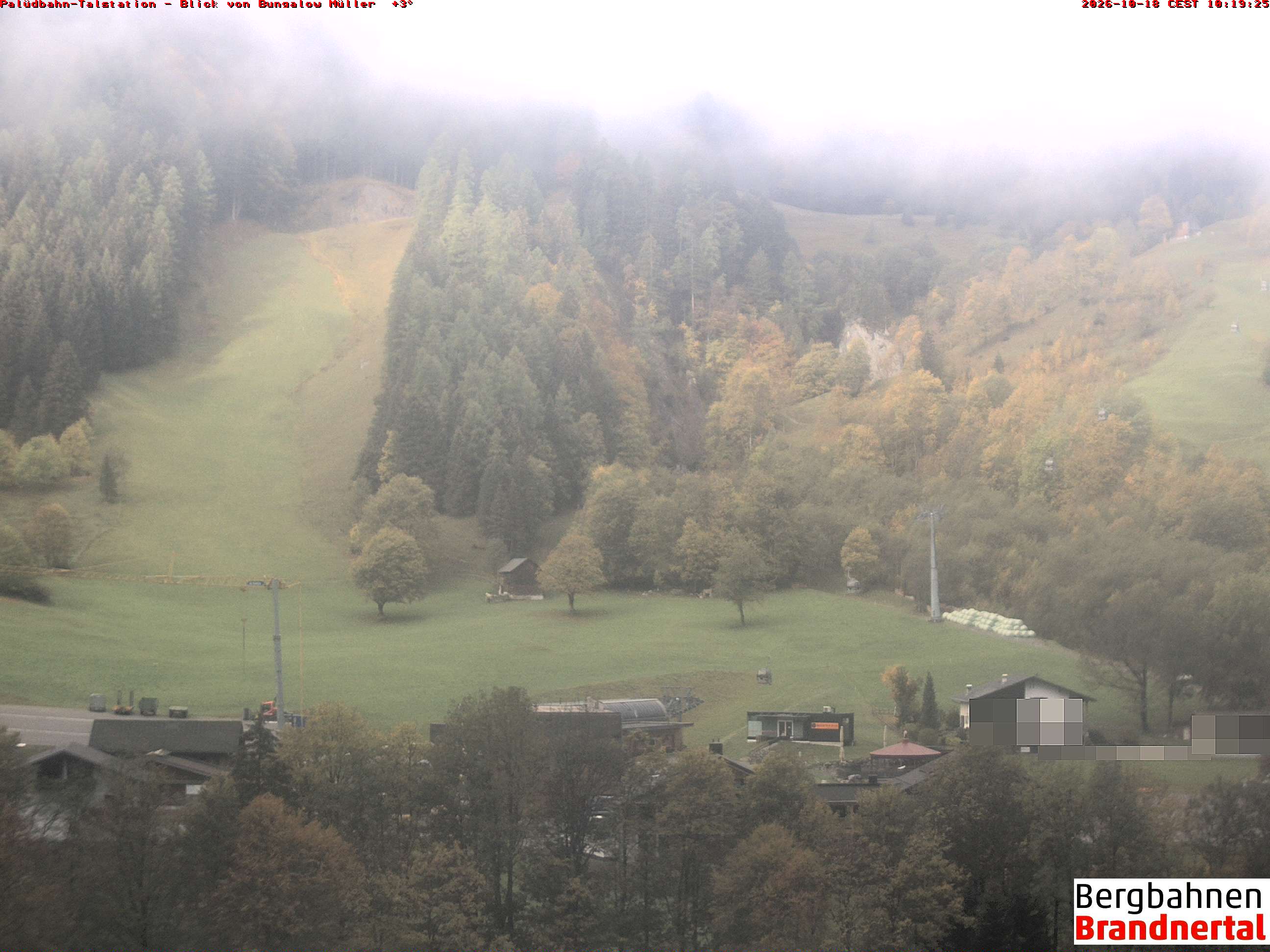 Blick auf Palüdbahn von Bungalow Müller