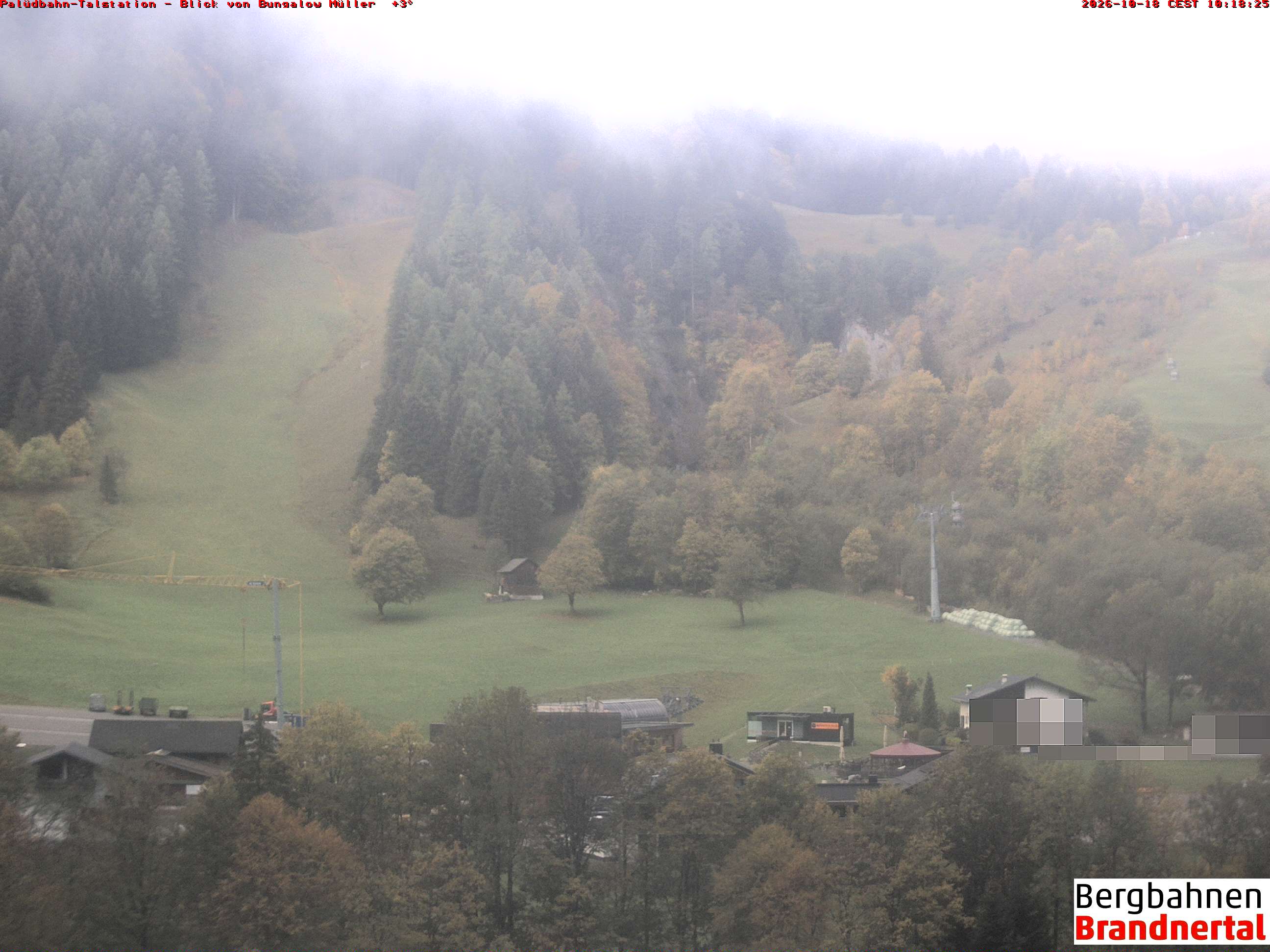 Blick auf Palüdbahn von Bungalow Müller