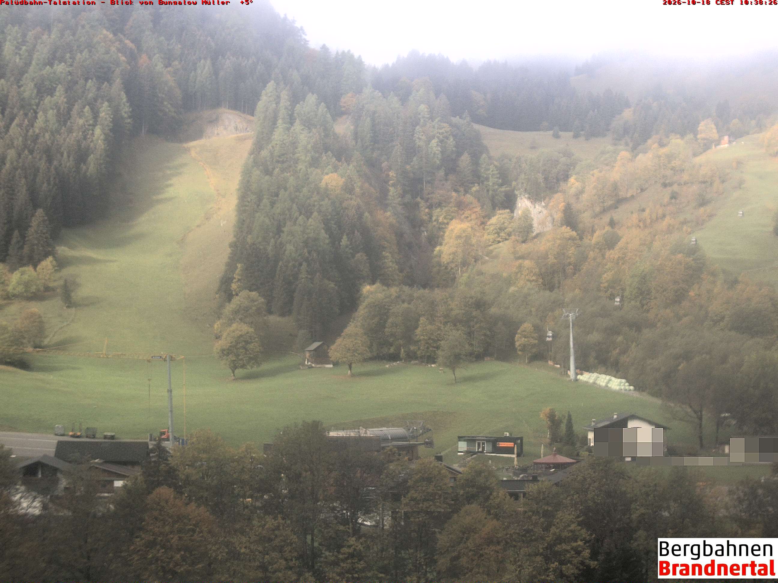Blick auf Palüdbahn von Bungalow Müller