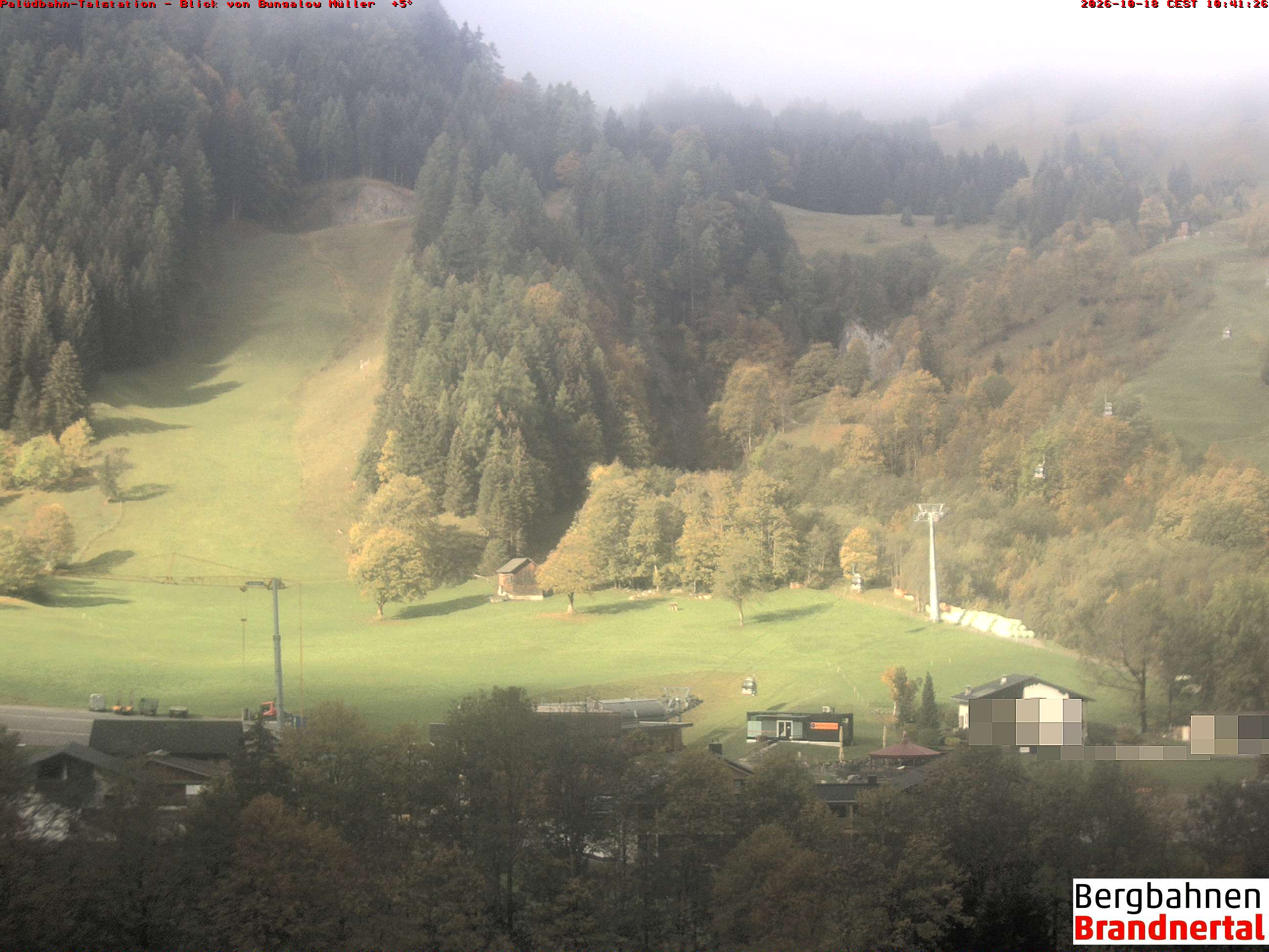 Blick auf Palüdbahn von Bungalow Müller