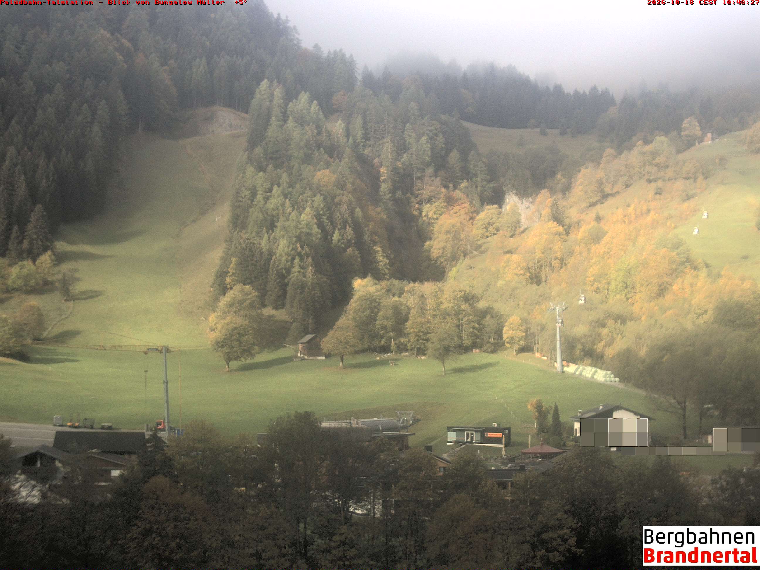 Blick auf Palüdbahn von Bungalow Müller