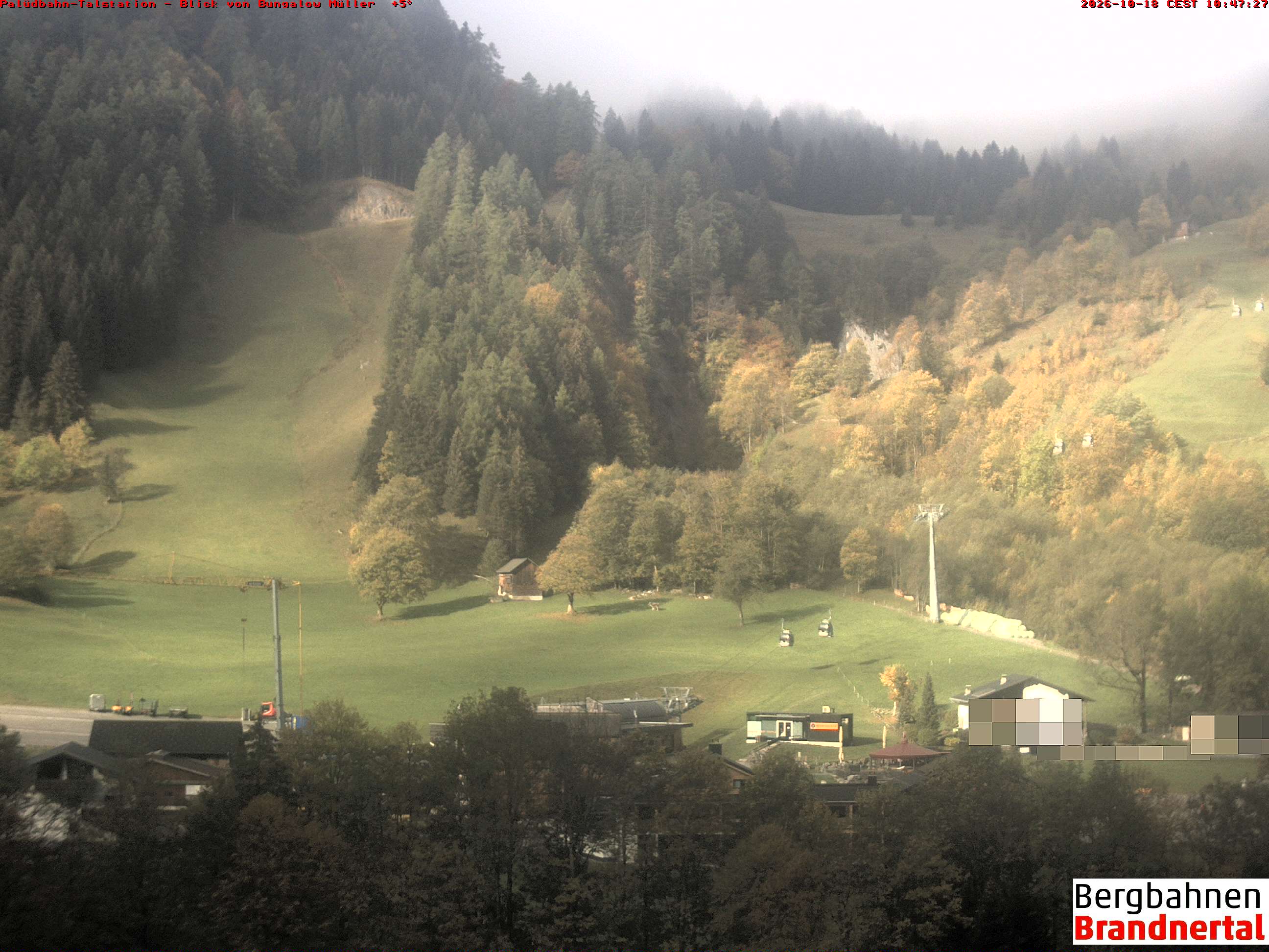 Blick auf Palüdbahn von Bungalow Müller