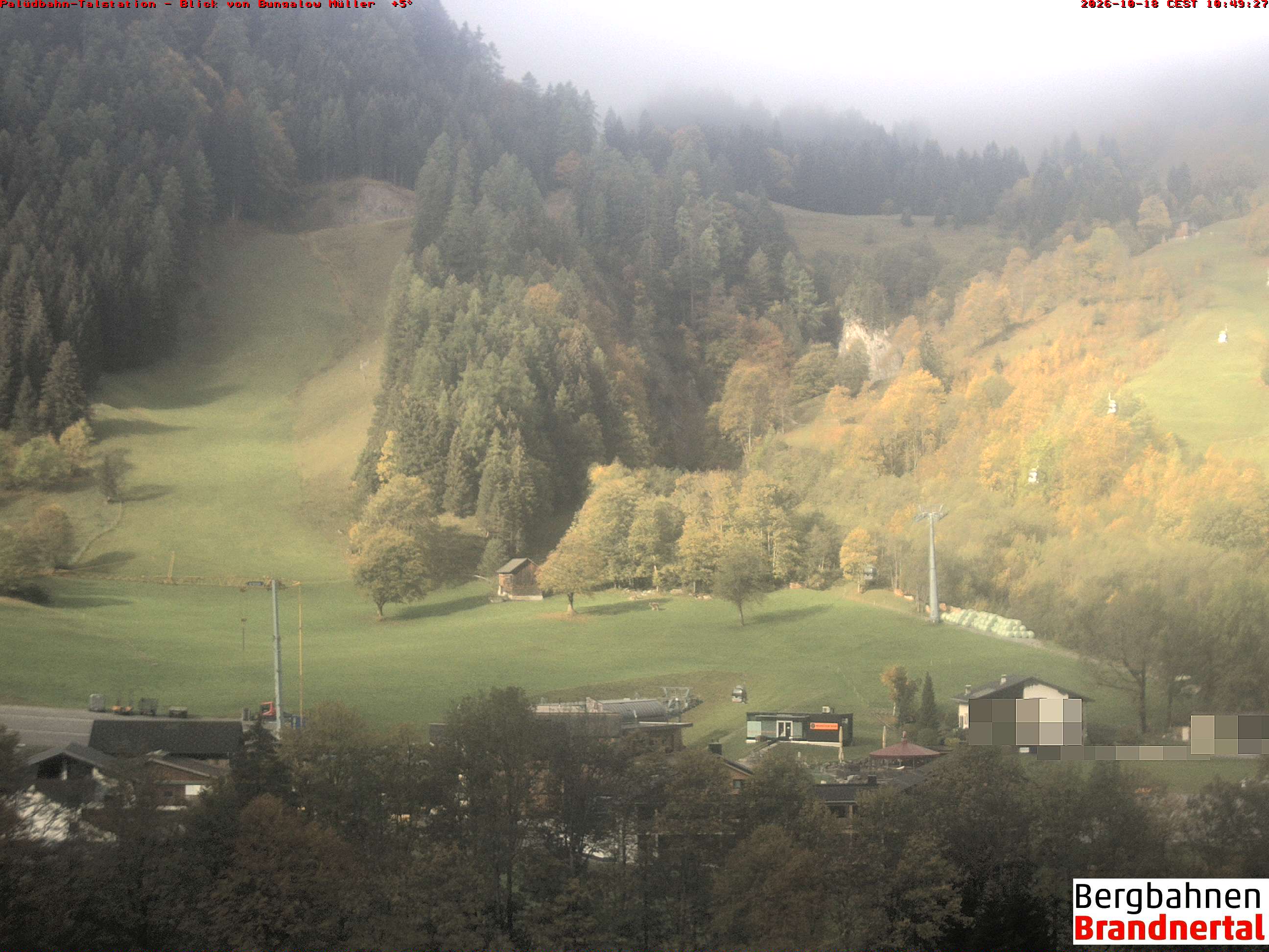 Blick auf Palüdbahn von Bungalow Müller
