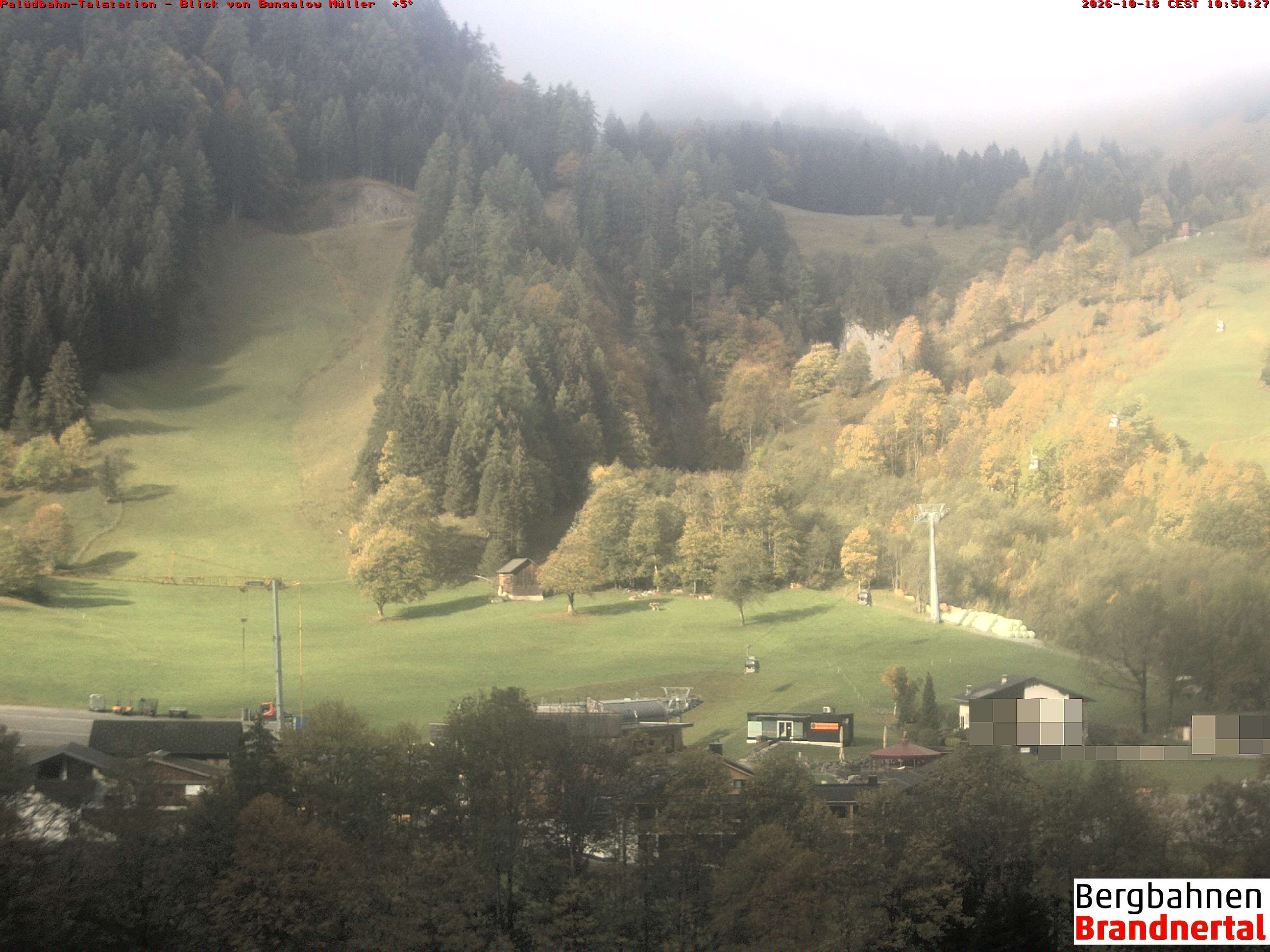 Blick auf Palüdbahn von Bungalow Müller