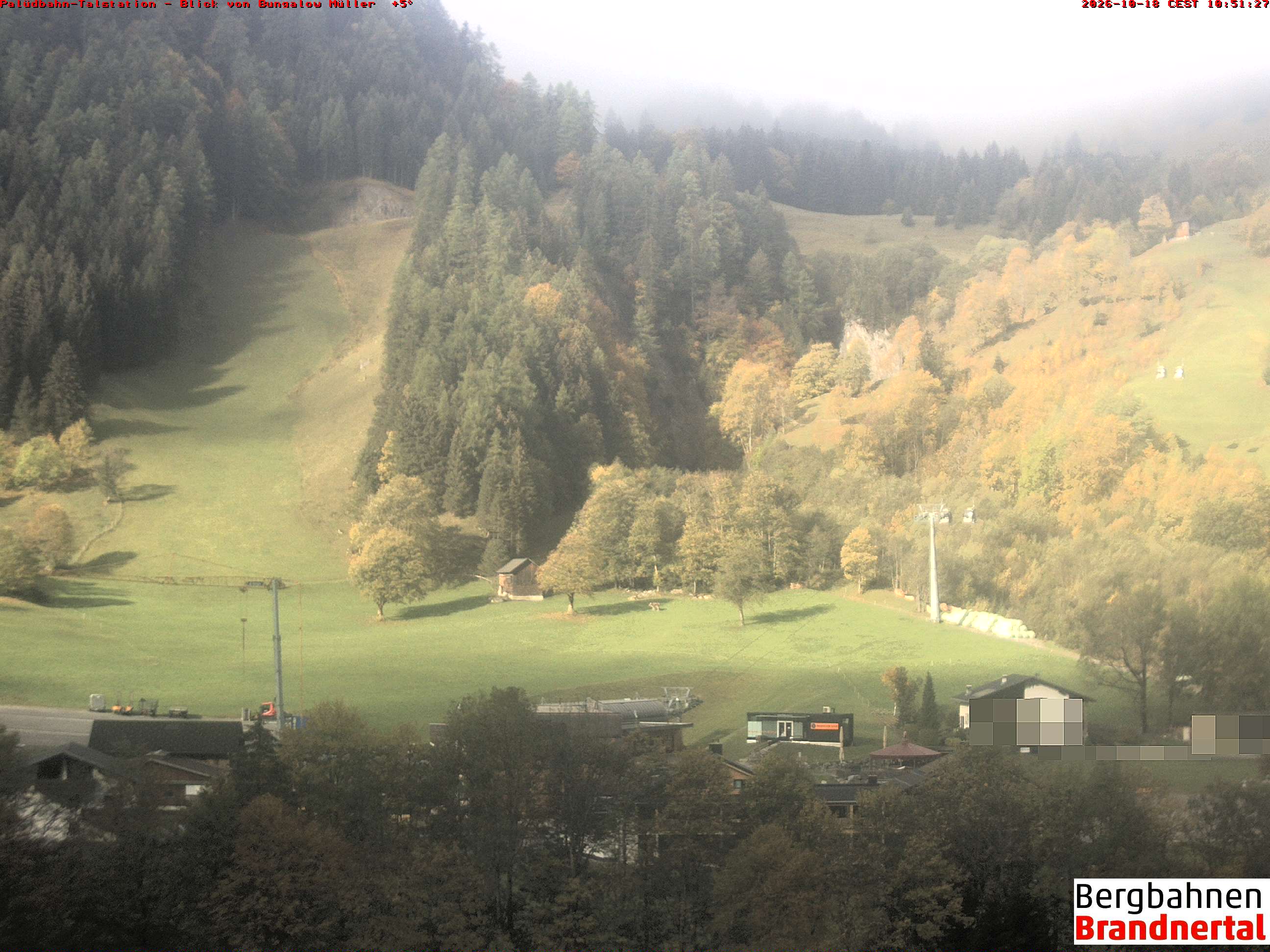 Blick auf Palüdbahn von Bungalow Müller