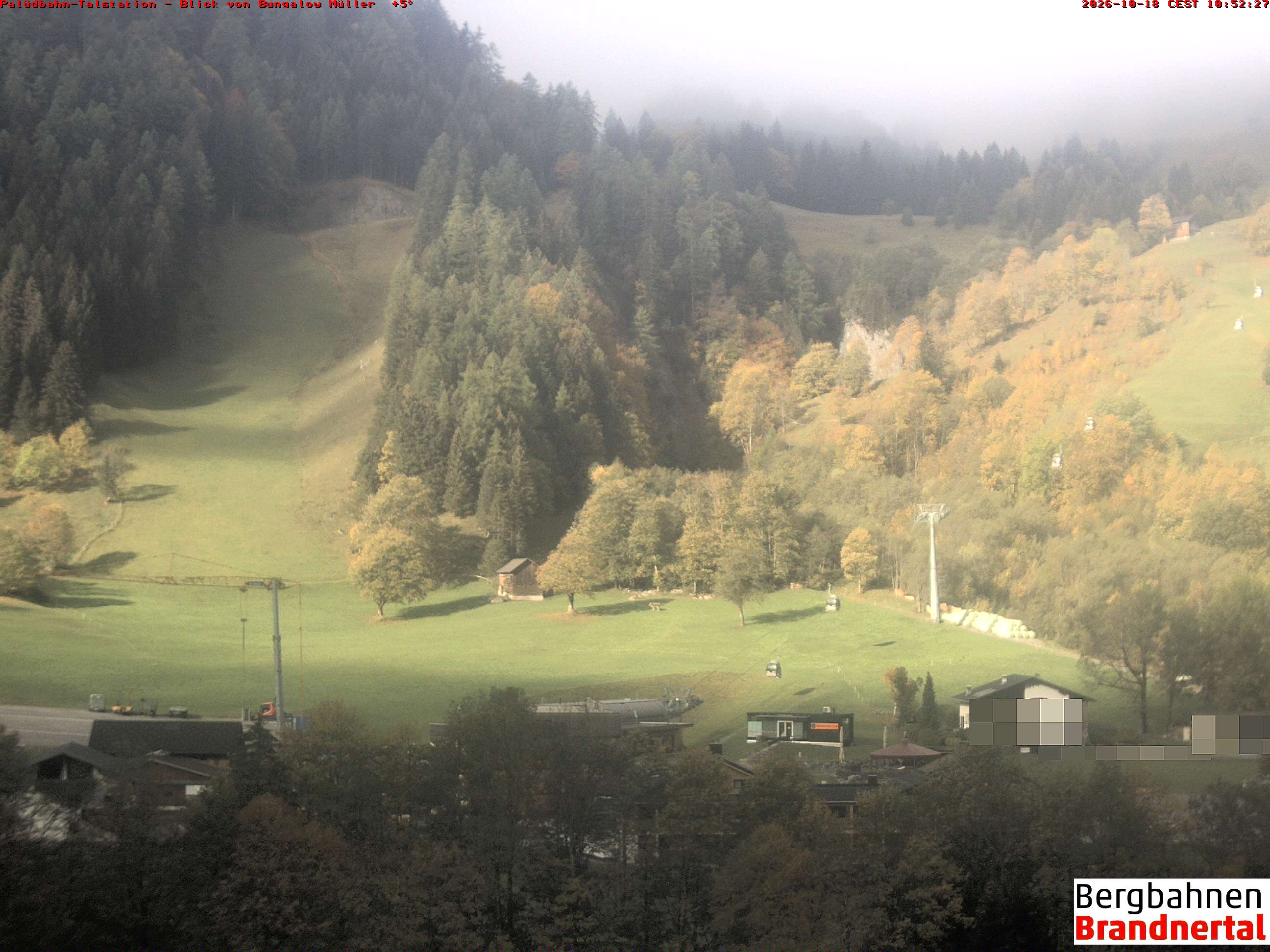 Blick auf Palüdbahn von Bungalow Müller