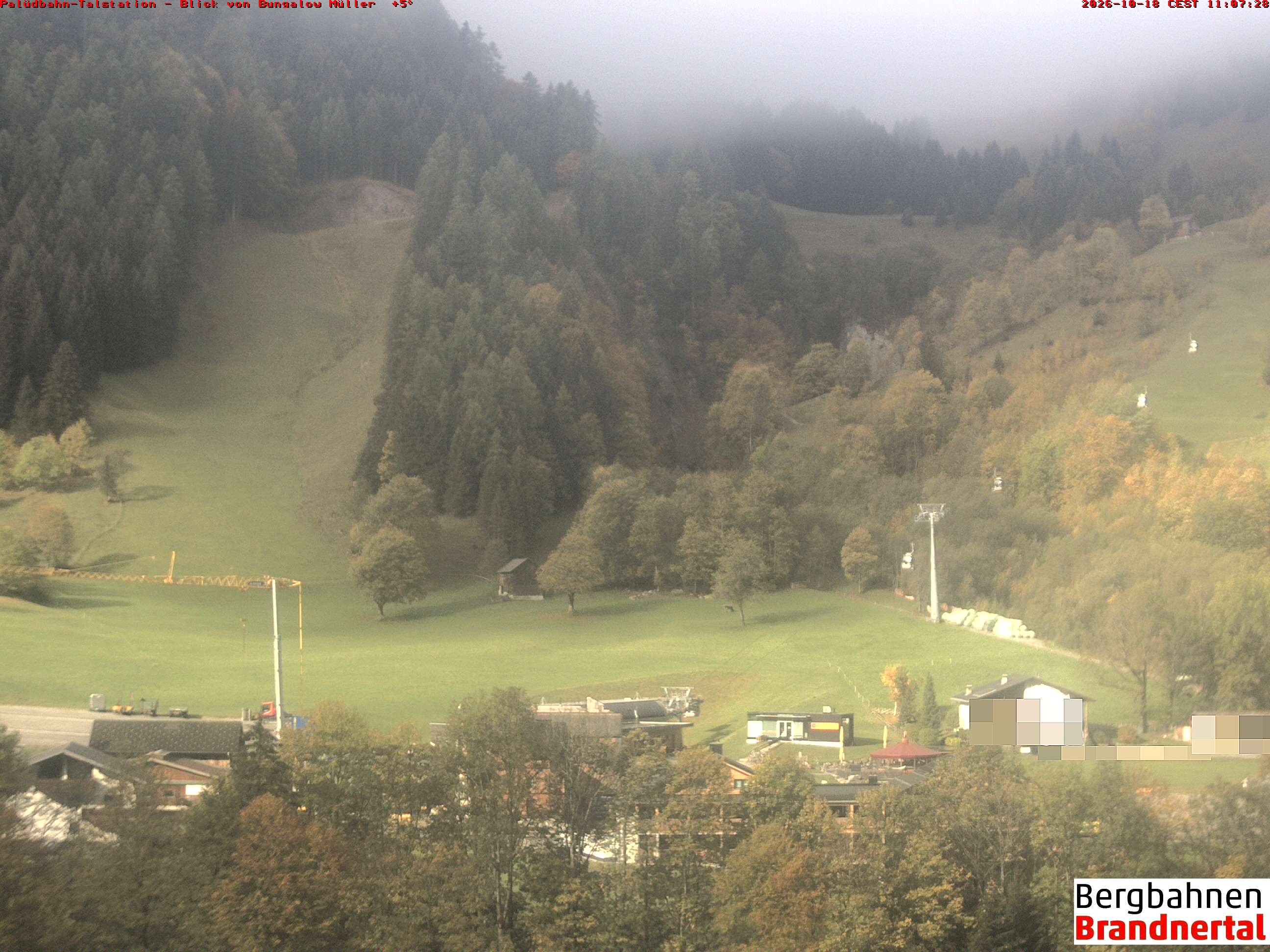 Blick auf Palüdbahn von Bungalow Müller