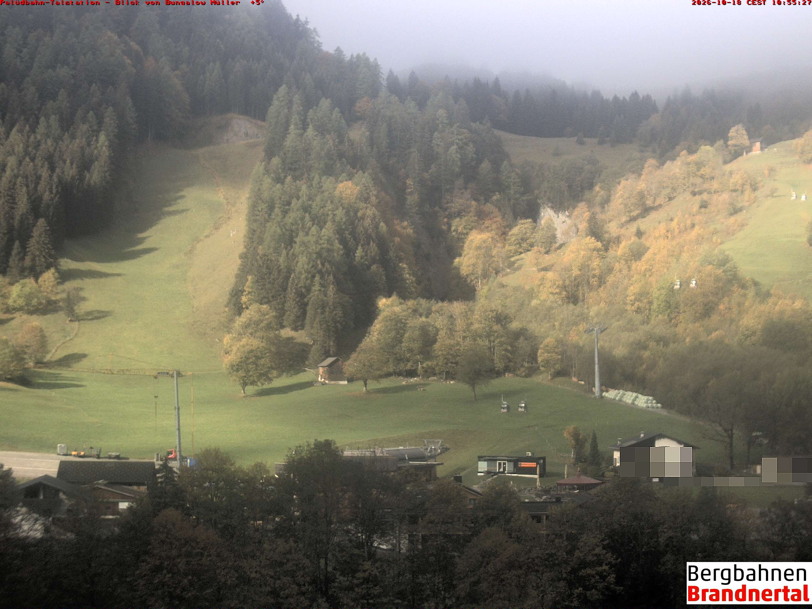 Blick auf Palüdbahn von Bungalow Müller