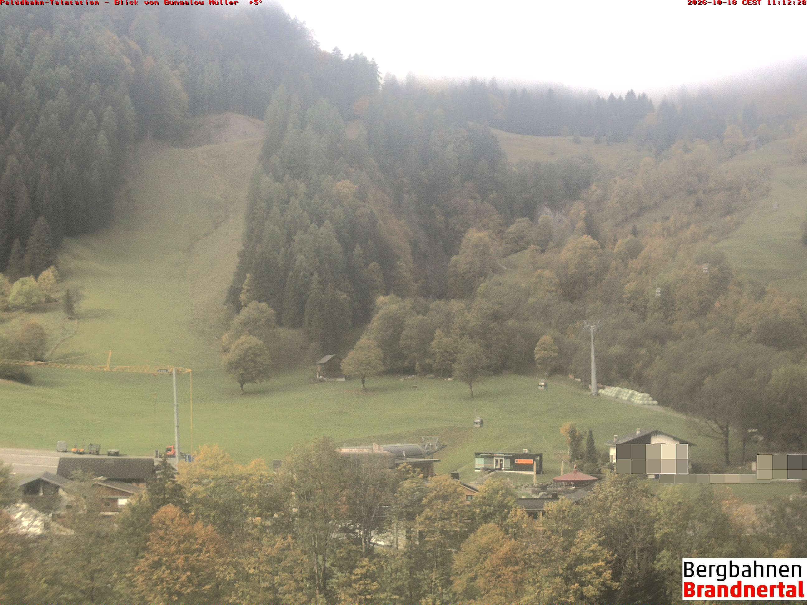 Blick auf Palüdbahn von Bungalow Müller