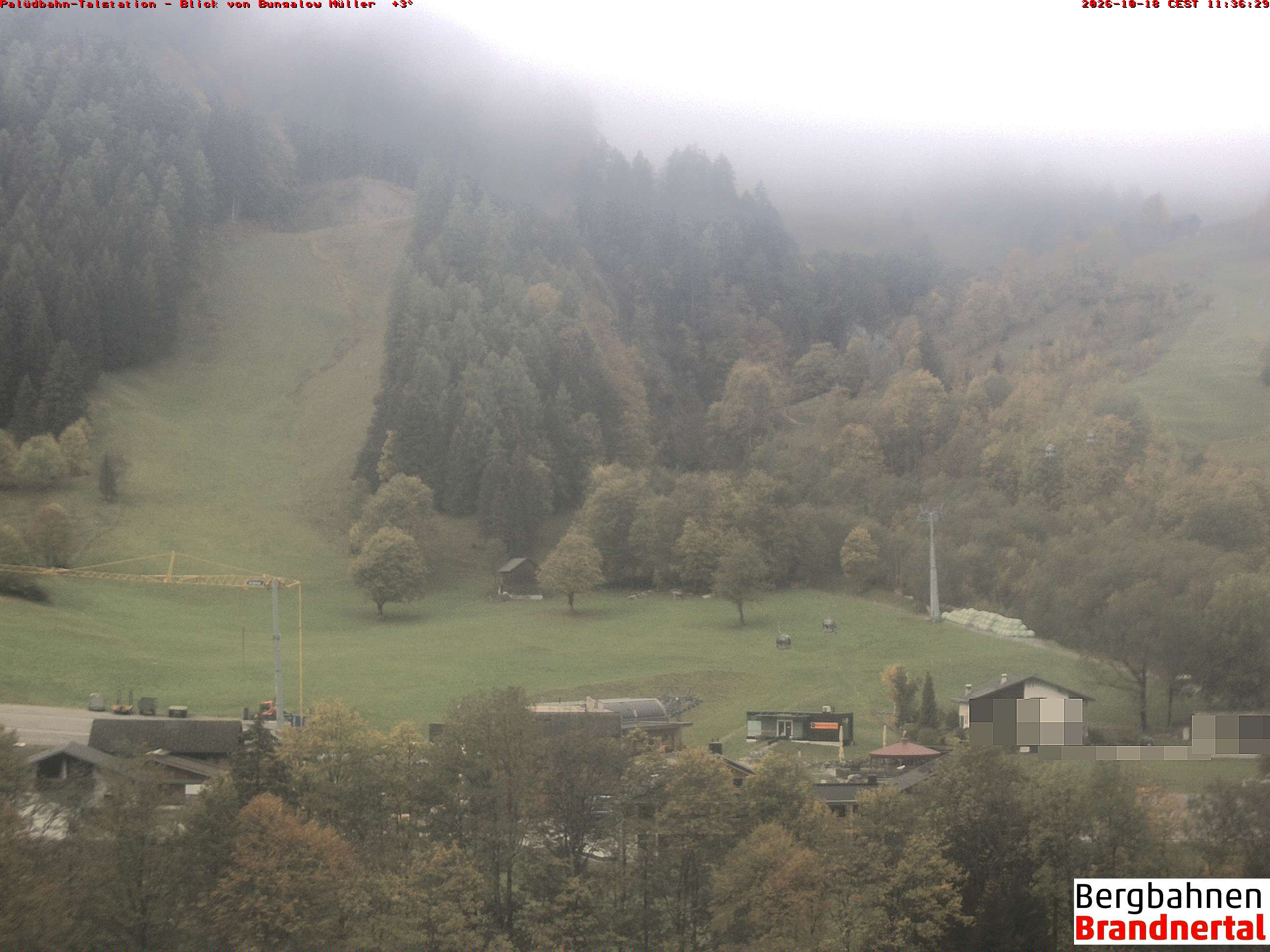 Blick auf Palüdbahn von Bungalow Müller