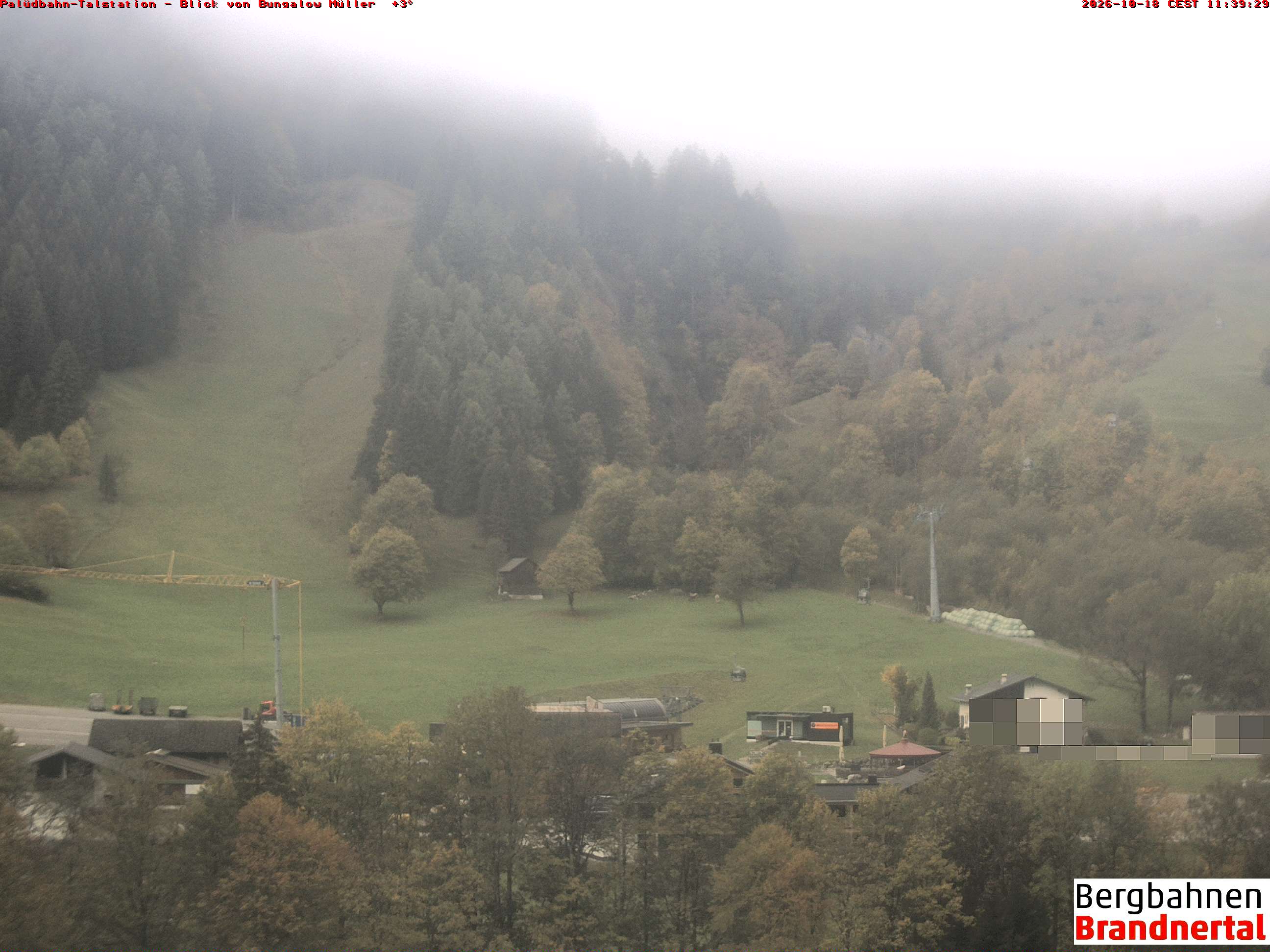 Blick auf Palüdbahn von Bungalow Müller