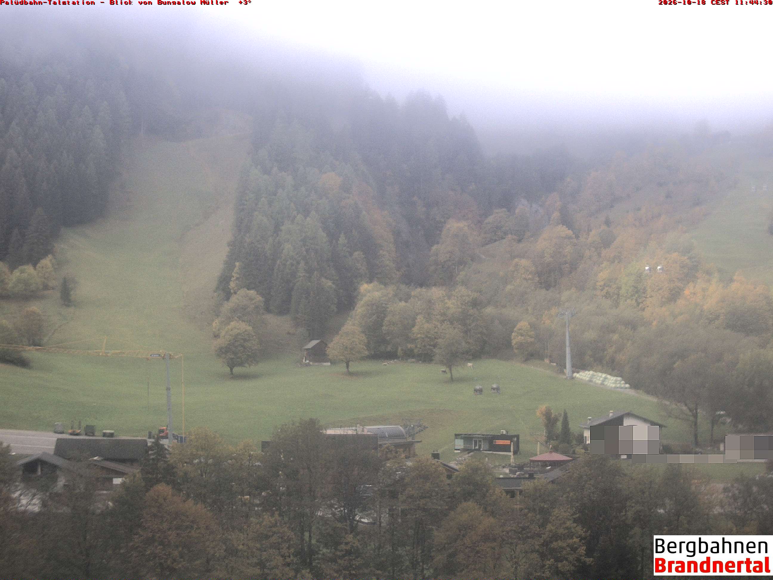Blick auf Palüdbahn von Bungalow Müller