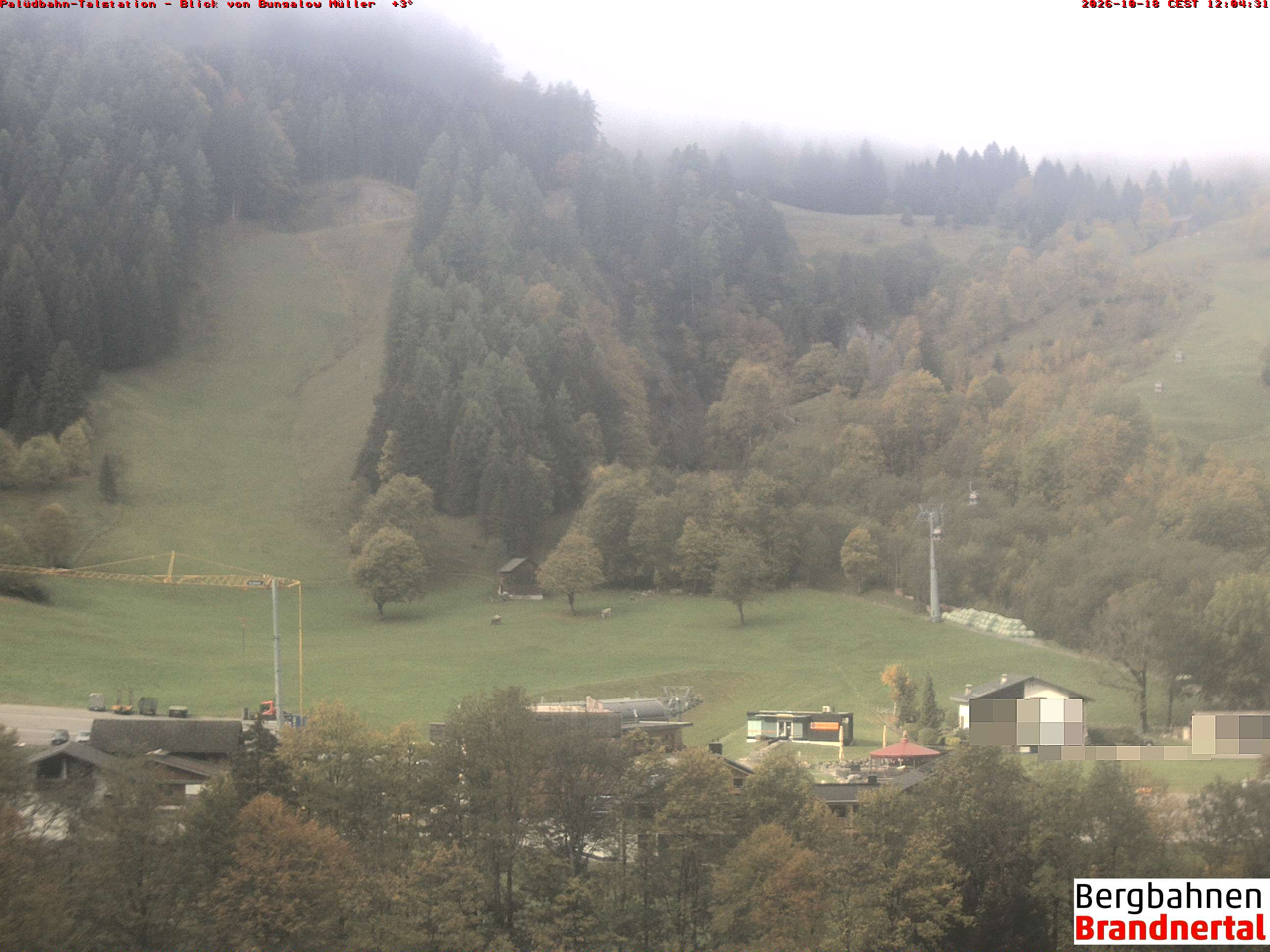 Blick auf Palüdbahn von Bungalow Müller