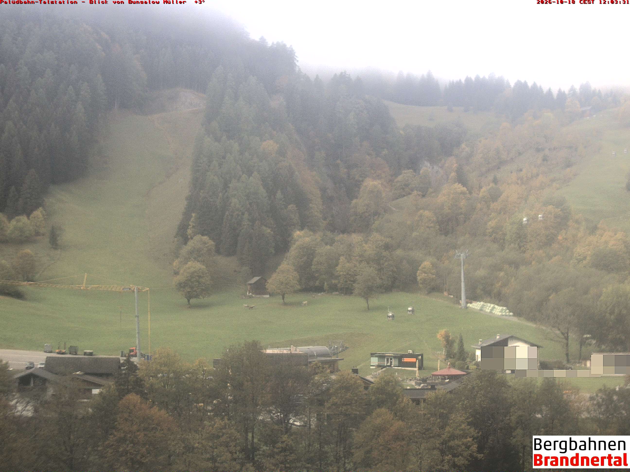 Blick auf Palüdbahn von Bungalow Müller