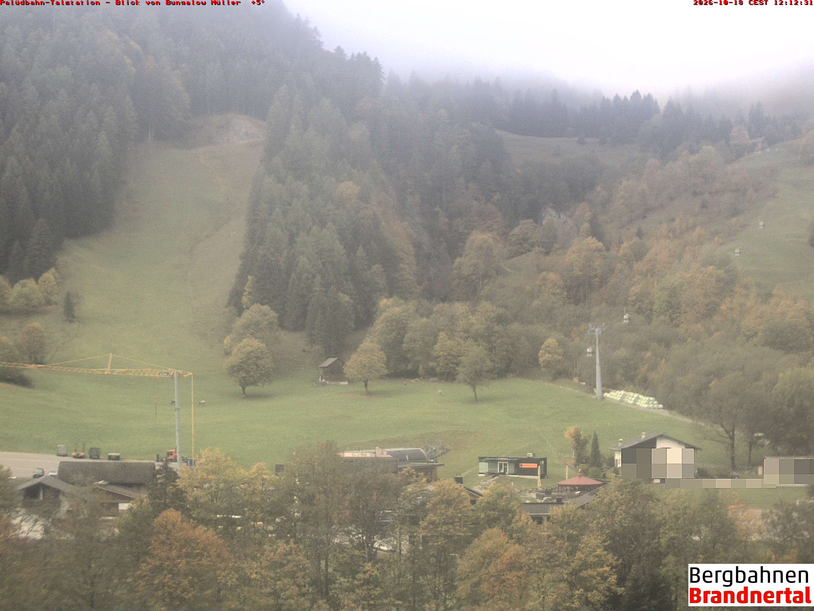 Blick auf Palüdbahn von Bungalow Müller
