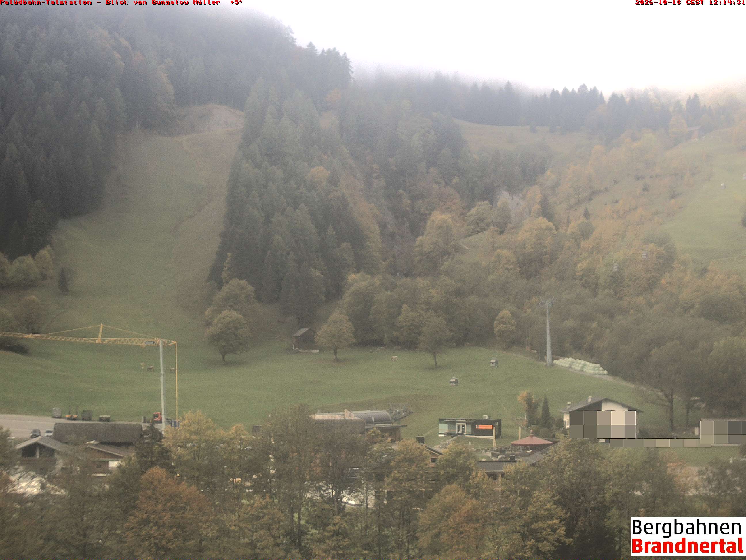 Blick auf Palüdbahn von Bungalow Müller