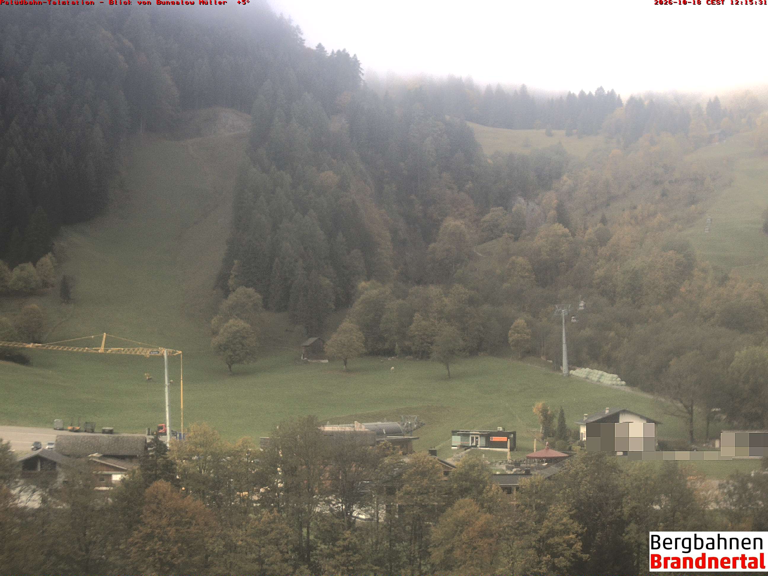 Blick auf Palüdbahn von Bungalow Müller