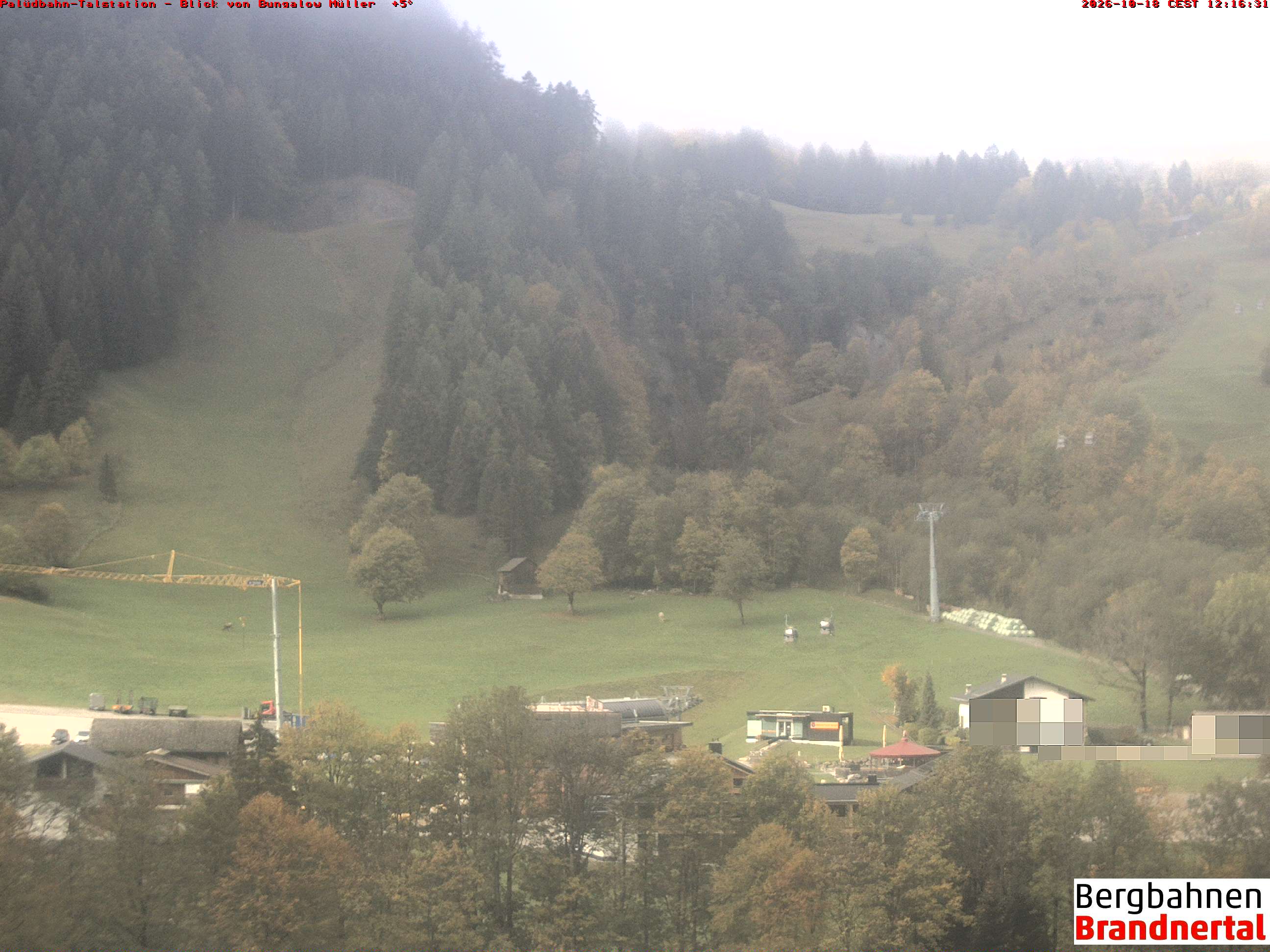 Blick auf Palüdbahn von Bungalow Müller