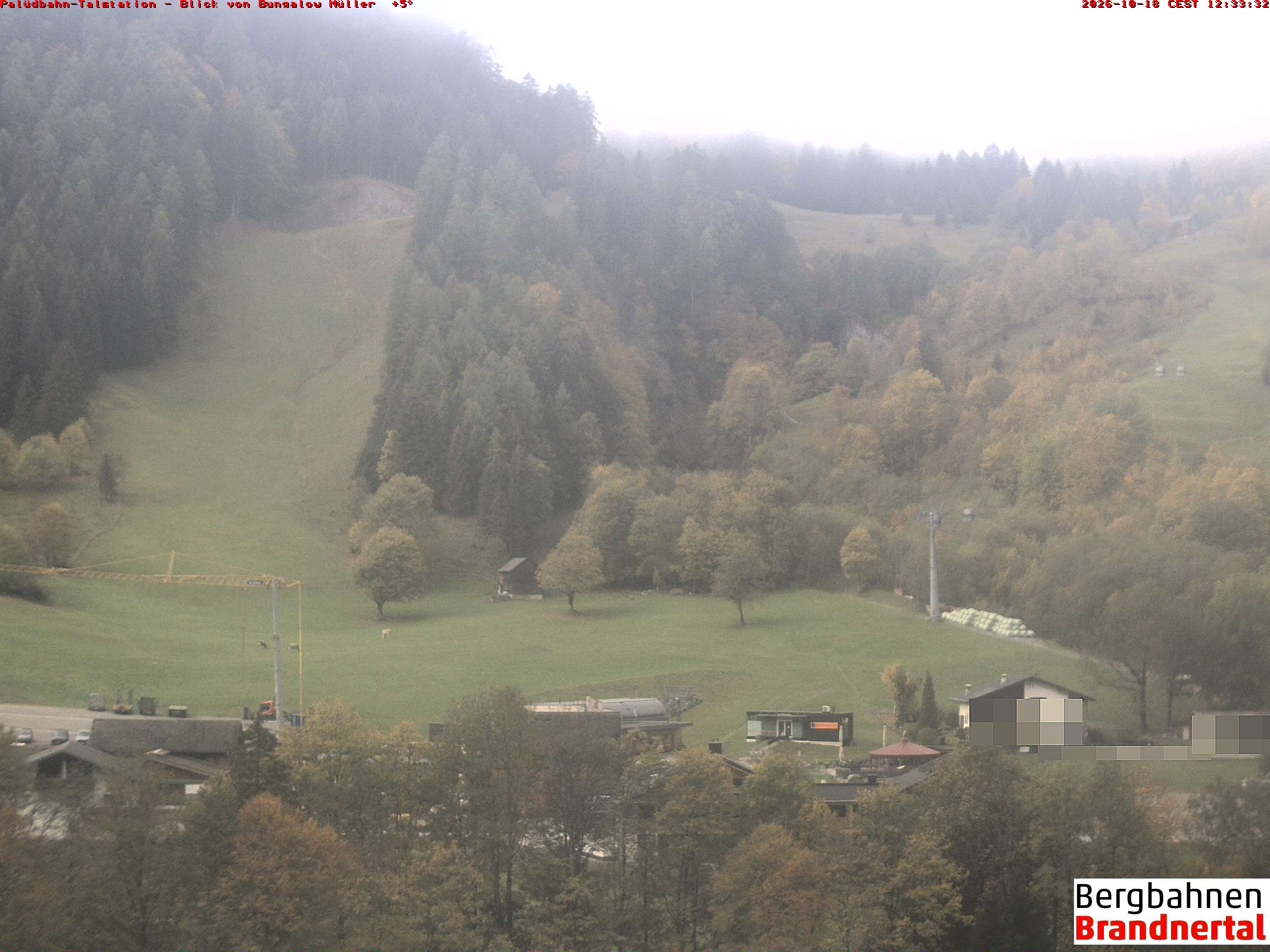 Blick auf Palüdbahn von Bungalow Müller