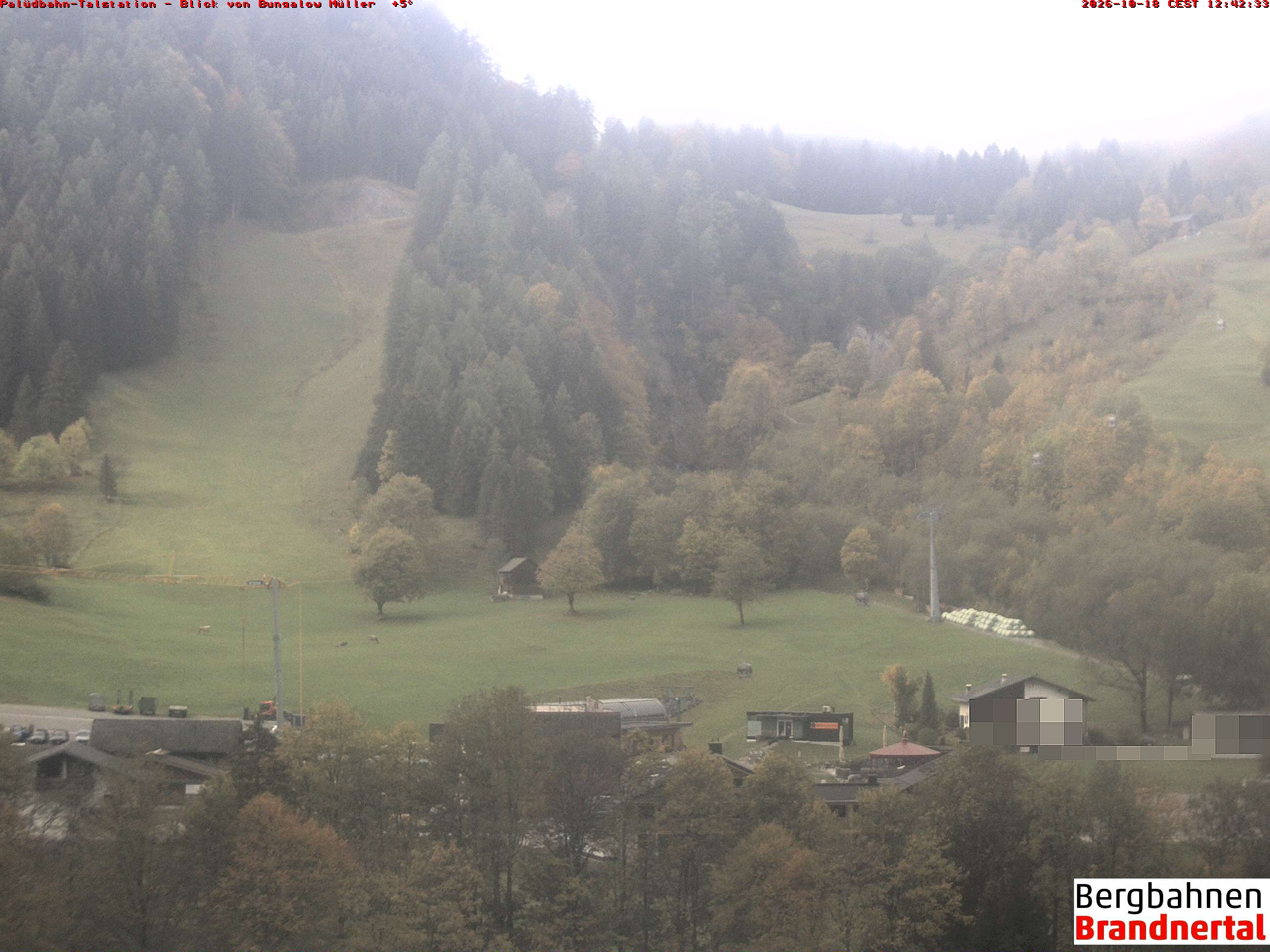 Blick auf Palüdbahn von Bungalow Müller