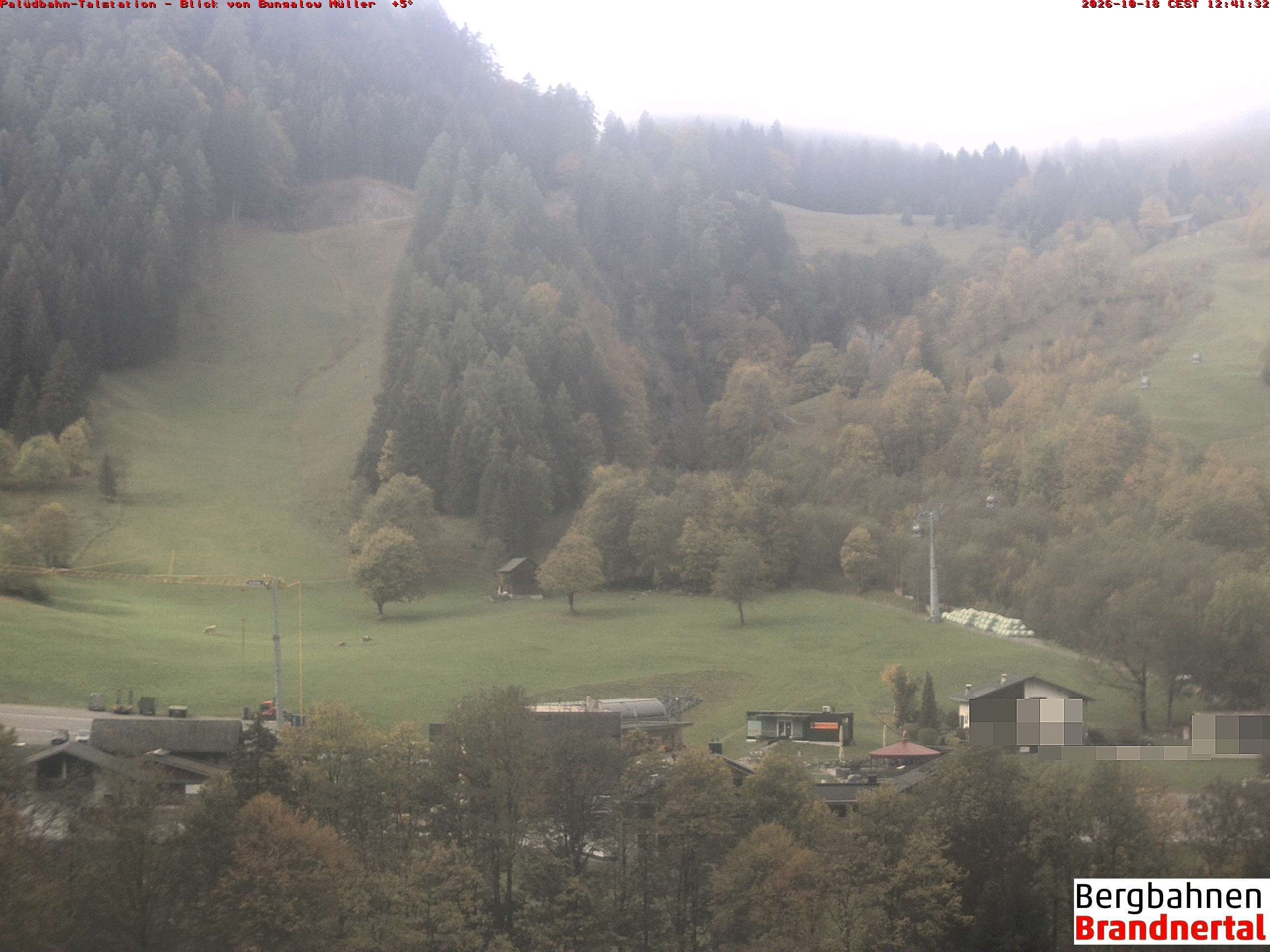 Blick auf Palüdbahn von Bungalow Müller
