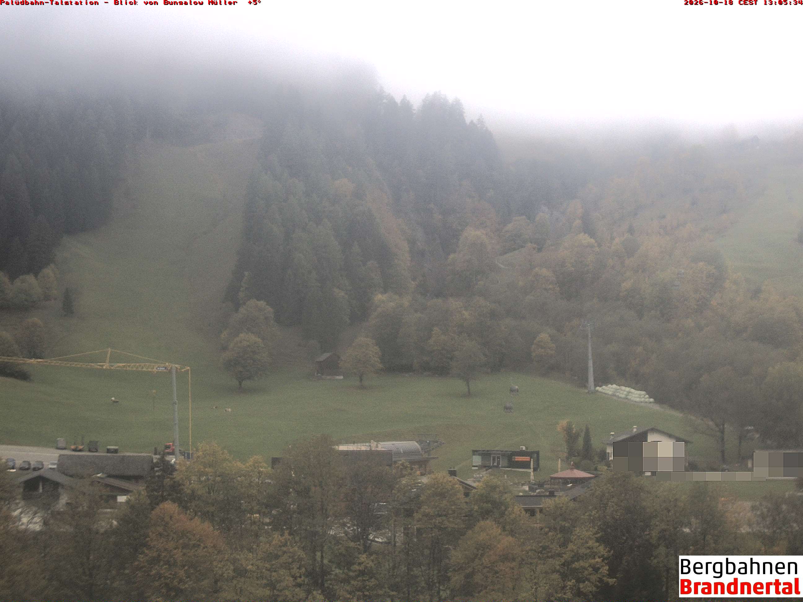 Blick auf Palüdbahn von Bungalow Müller
