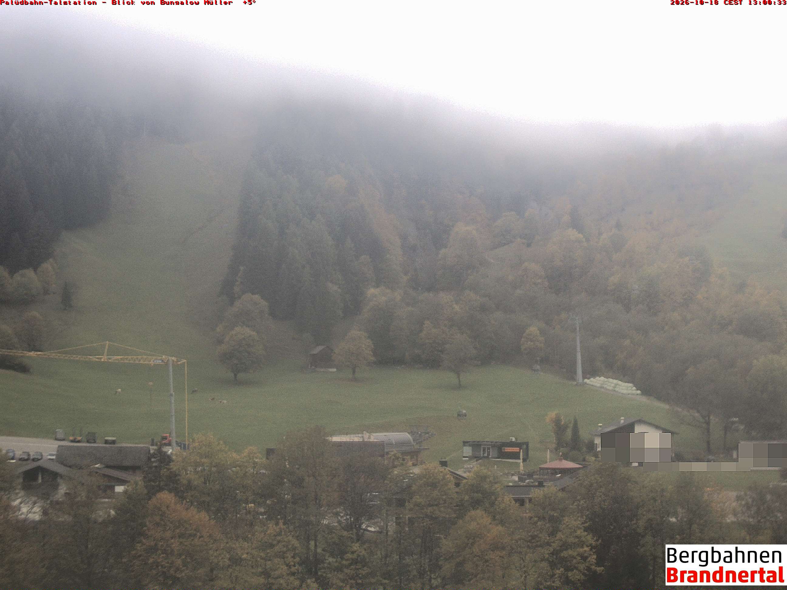 Blick auf Palüdbahn von Bungalow Müller