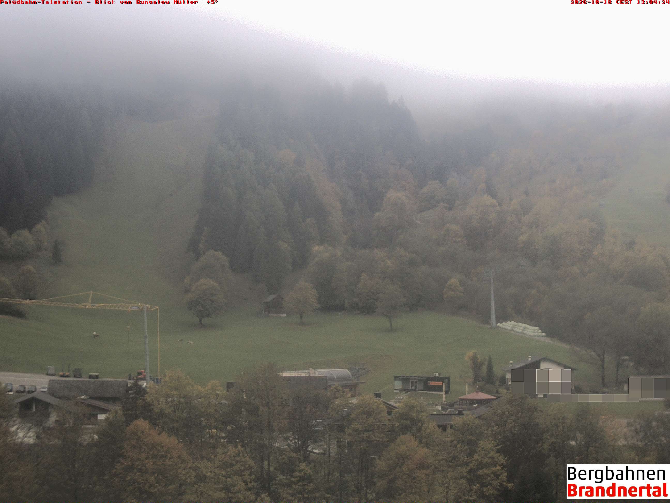 Blick auf Palüdbahn von Bungalow Müller