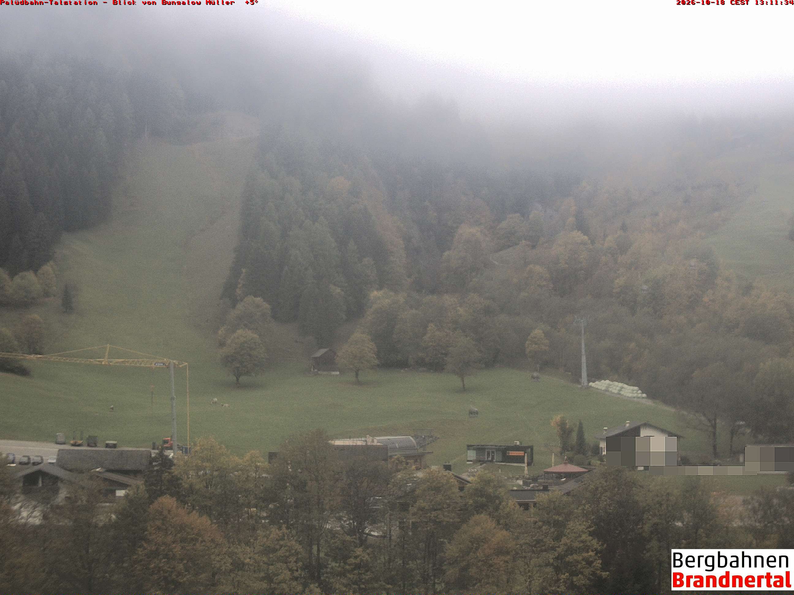 Blick auf Palüdbahn von Bungalow Müller