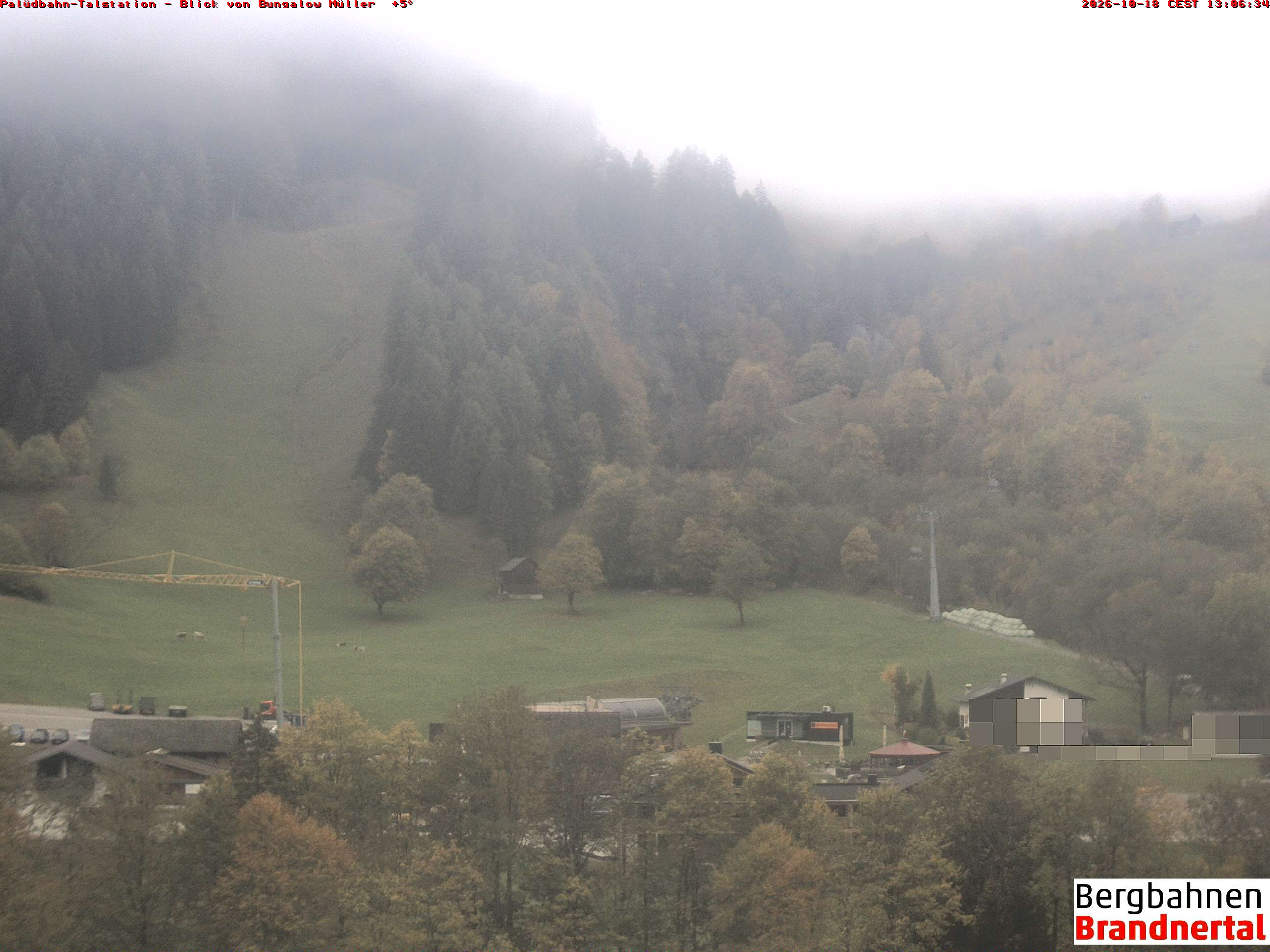 Blick auf Palüdbahn von Bungalow Müller