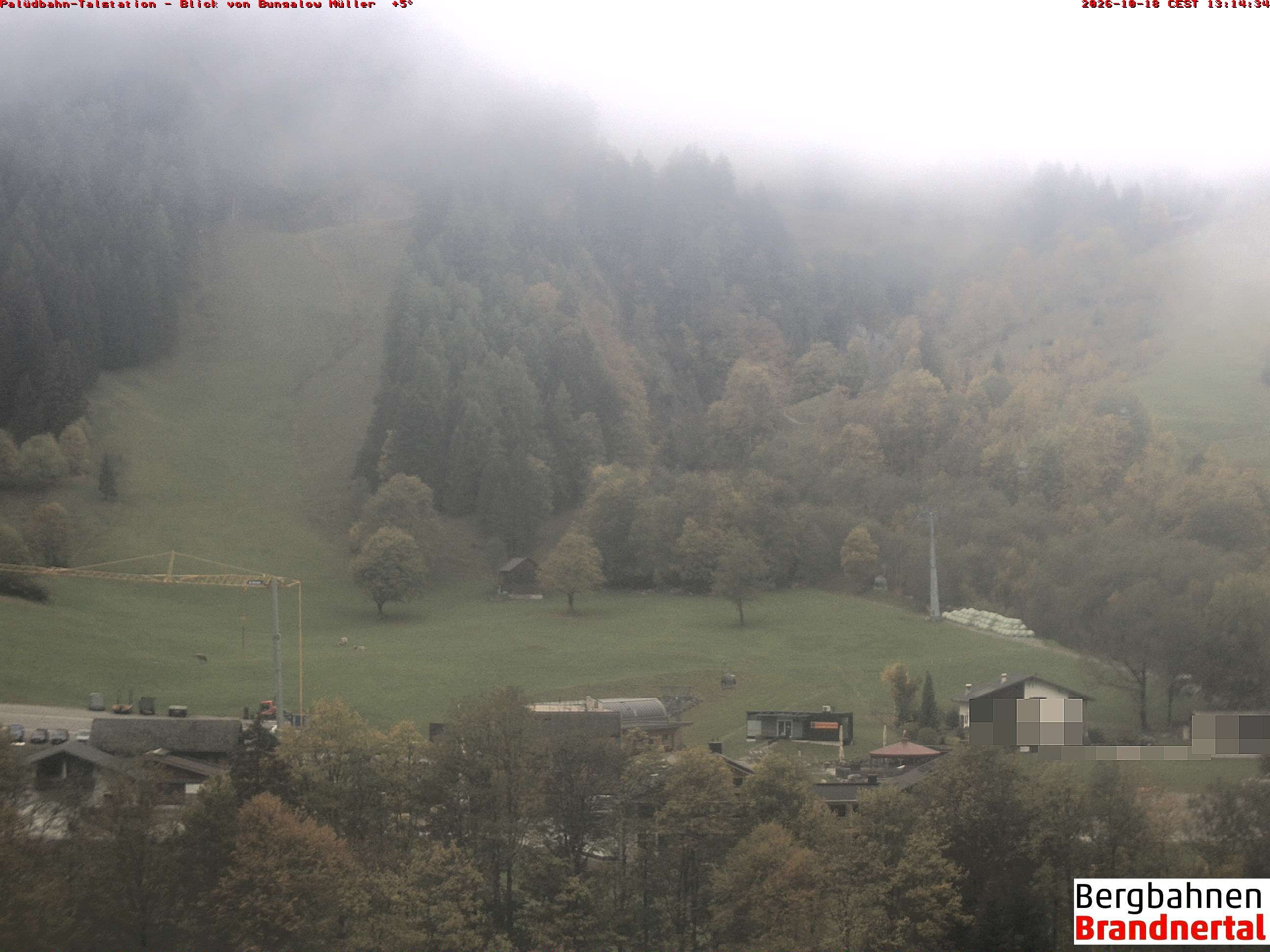 Blick auf Palüdbahn von Bungalow Müller