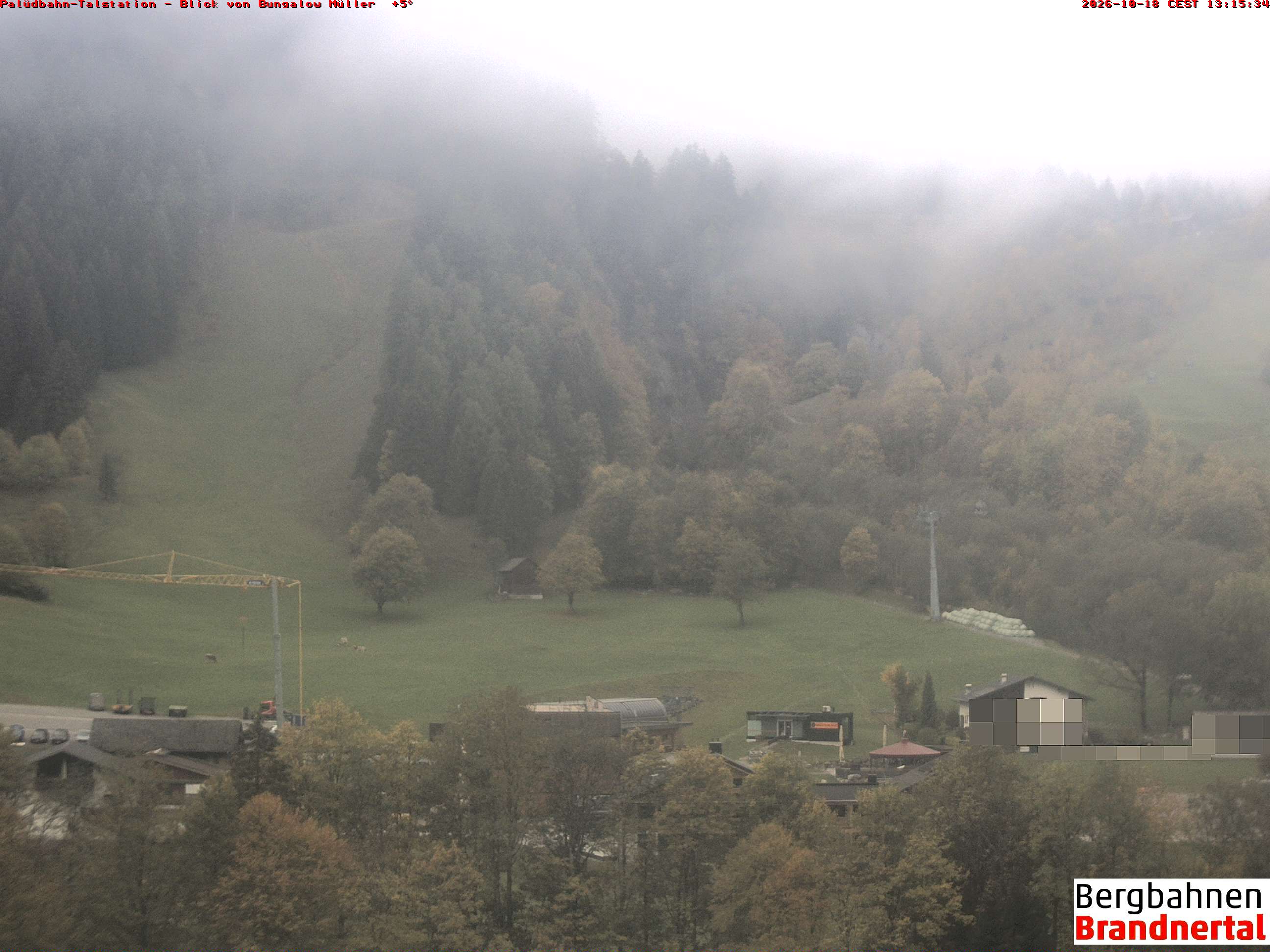 Blick auf Palüdbahn von Bungalow Müller