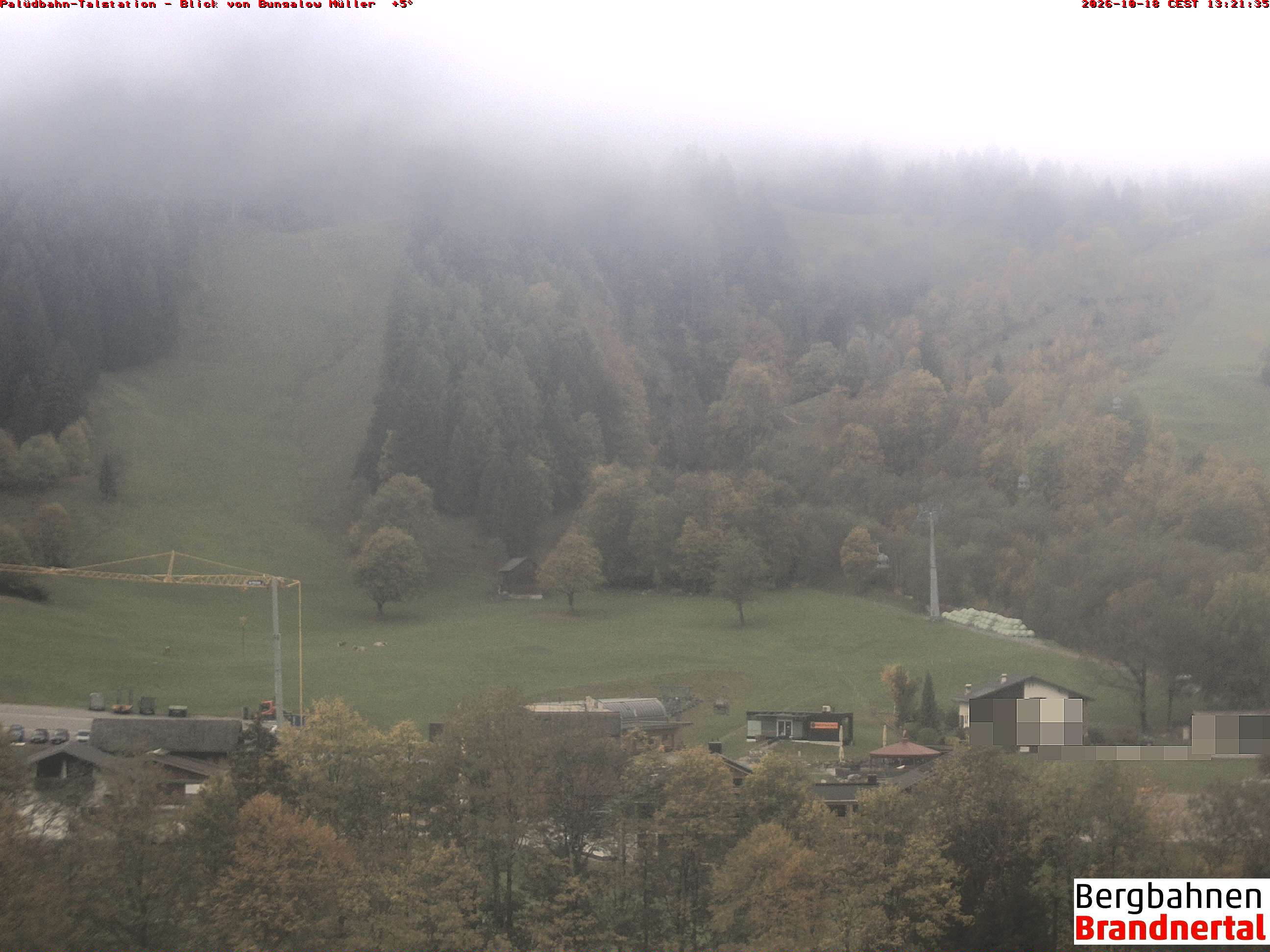 Blick auf Palüdbahn von Bungalow Müller