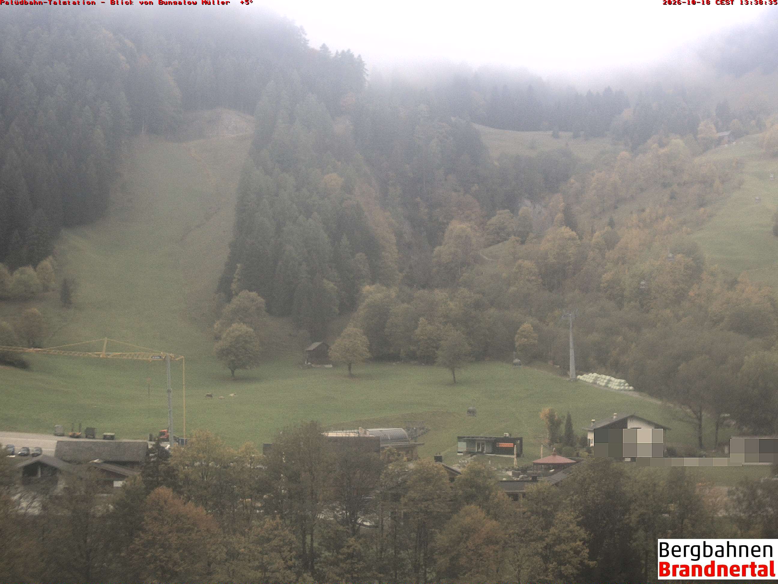 Blick auf Palüdbahn von Bungalow Müller