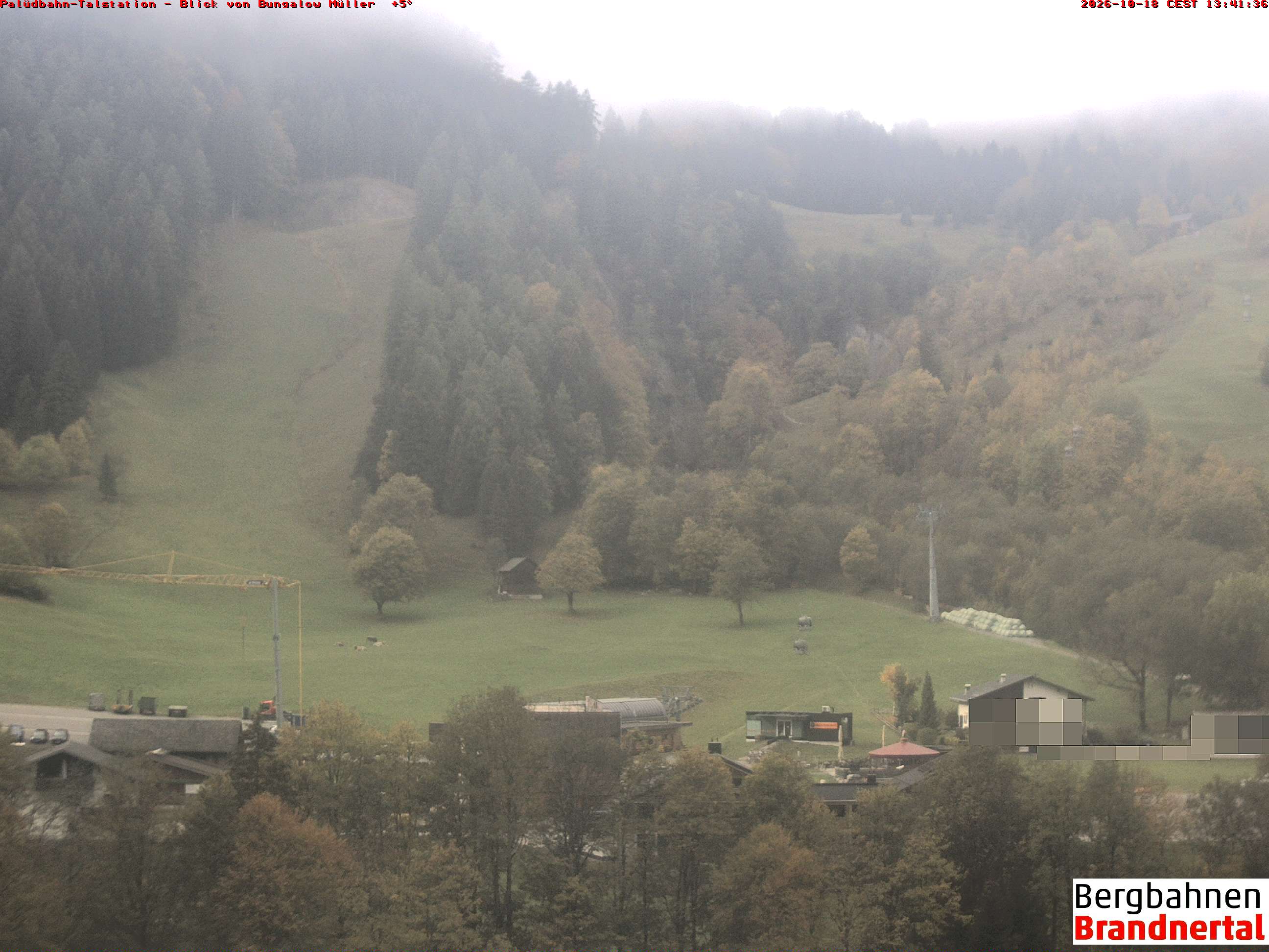 Blick auf Palüdbahn von Bungalow Müller