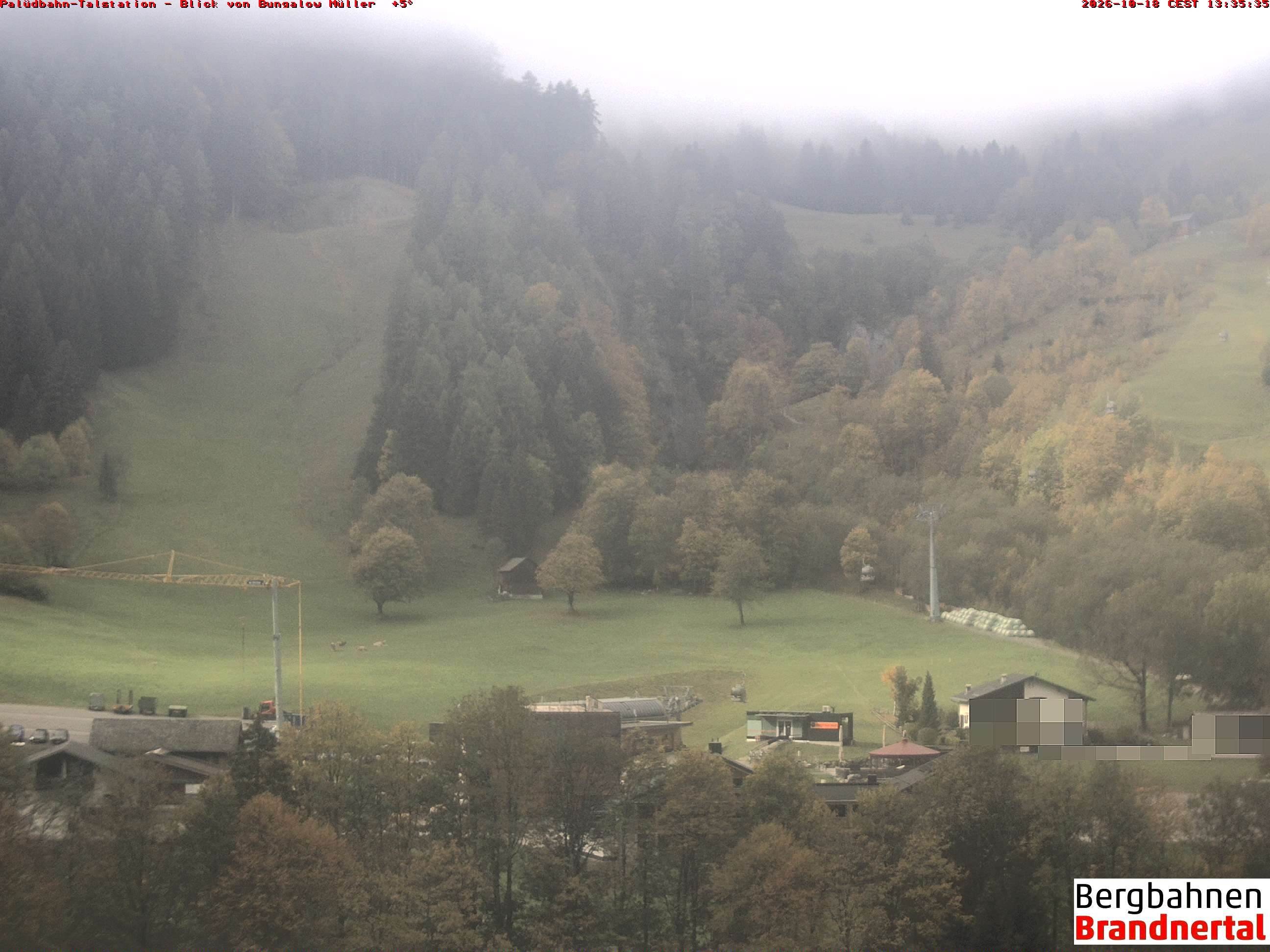 Blick auf Palüdbahn von Bungalow Müller