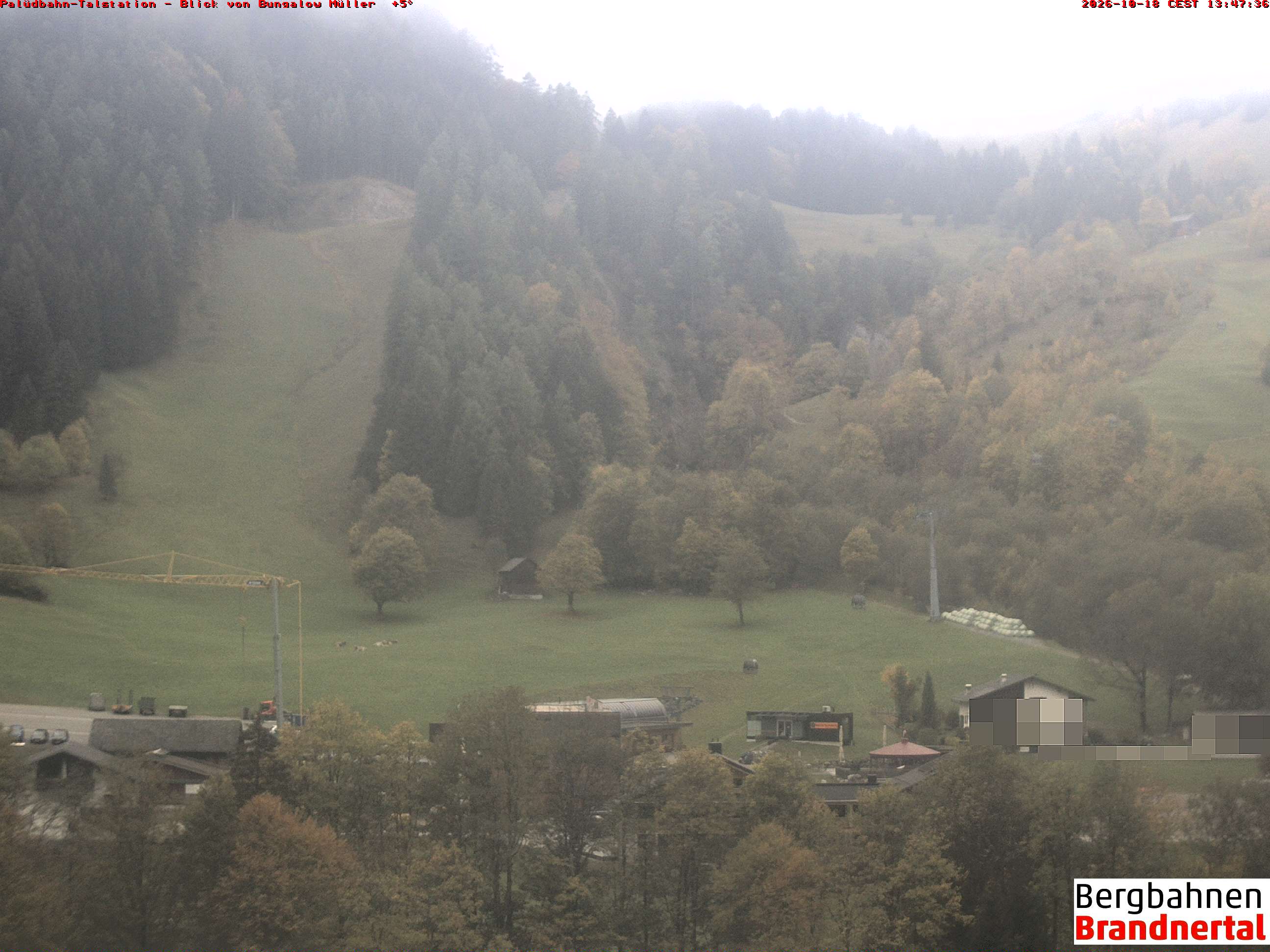 Blick auf Palüdbahn von Bungalow Müller