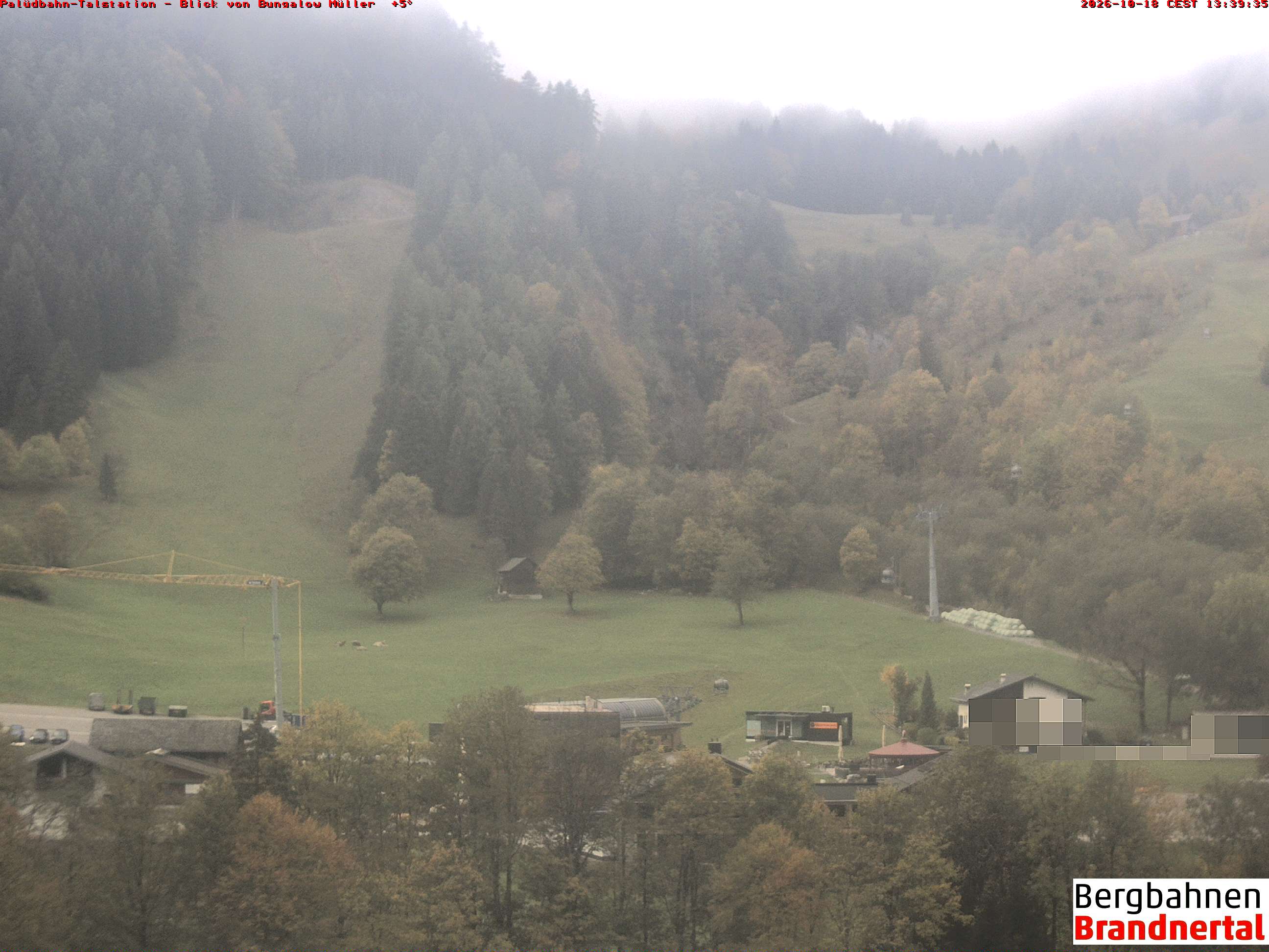 Blick auf Palüdbahn von Bungalow Müller