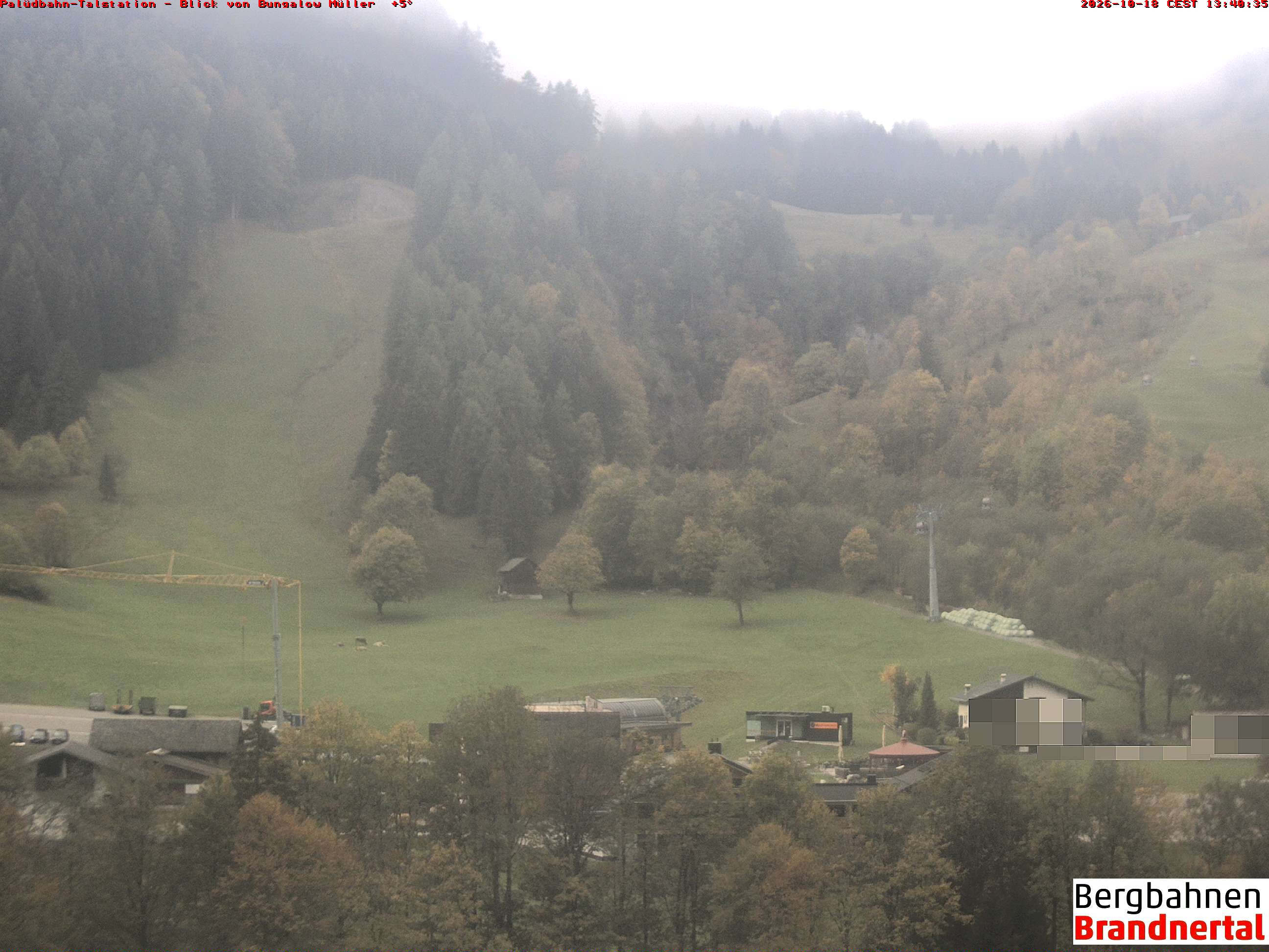 Blick auf Palüdbahn von Bungalow Müller