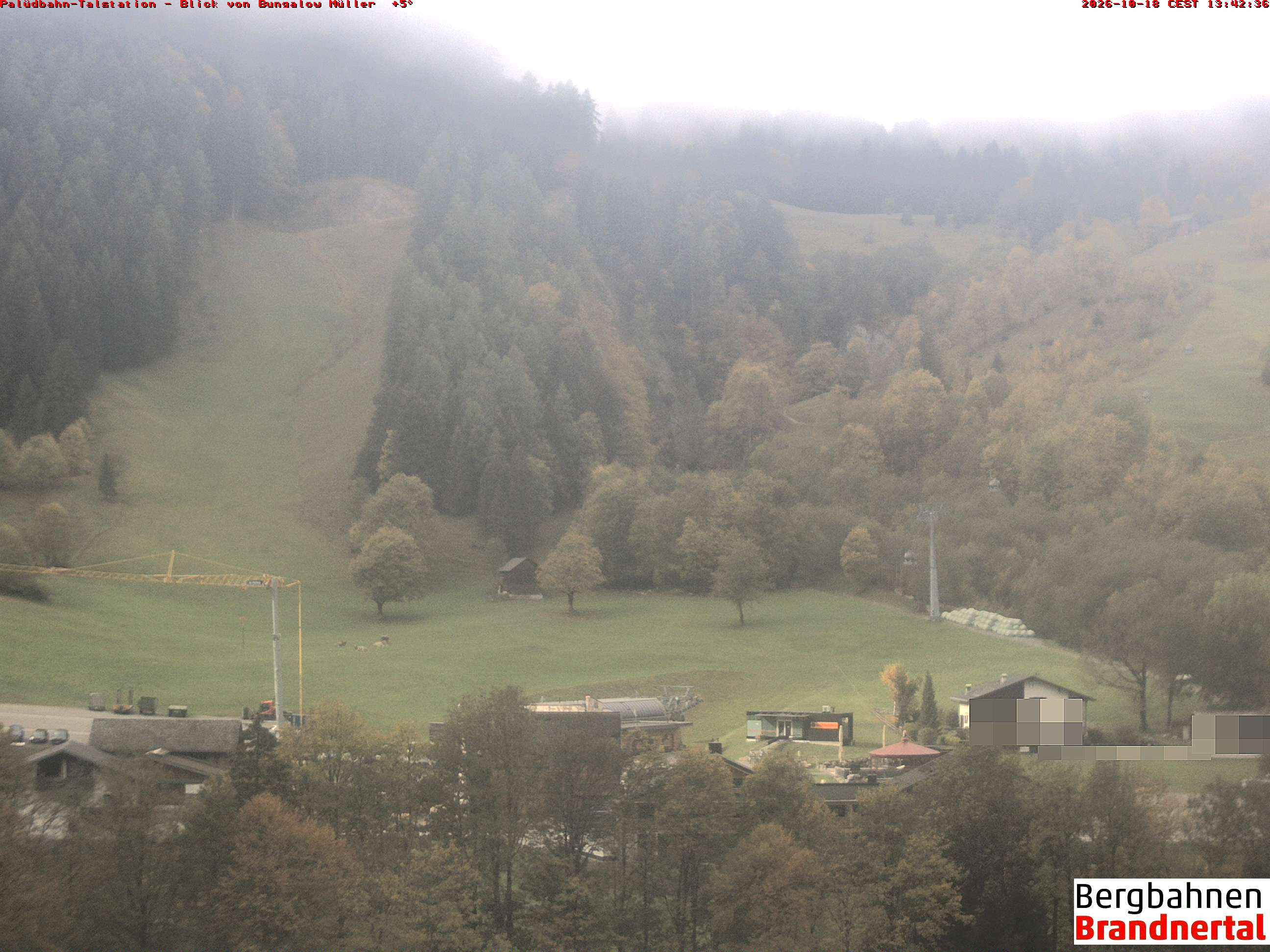 Blick auf Palüdbahn von Bungalow Müller
