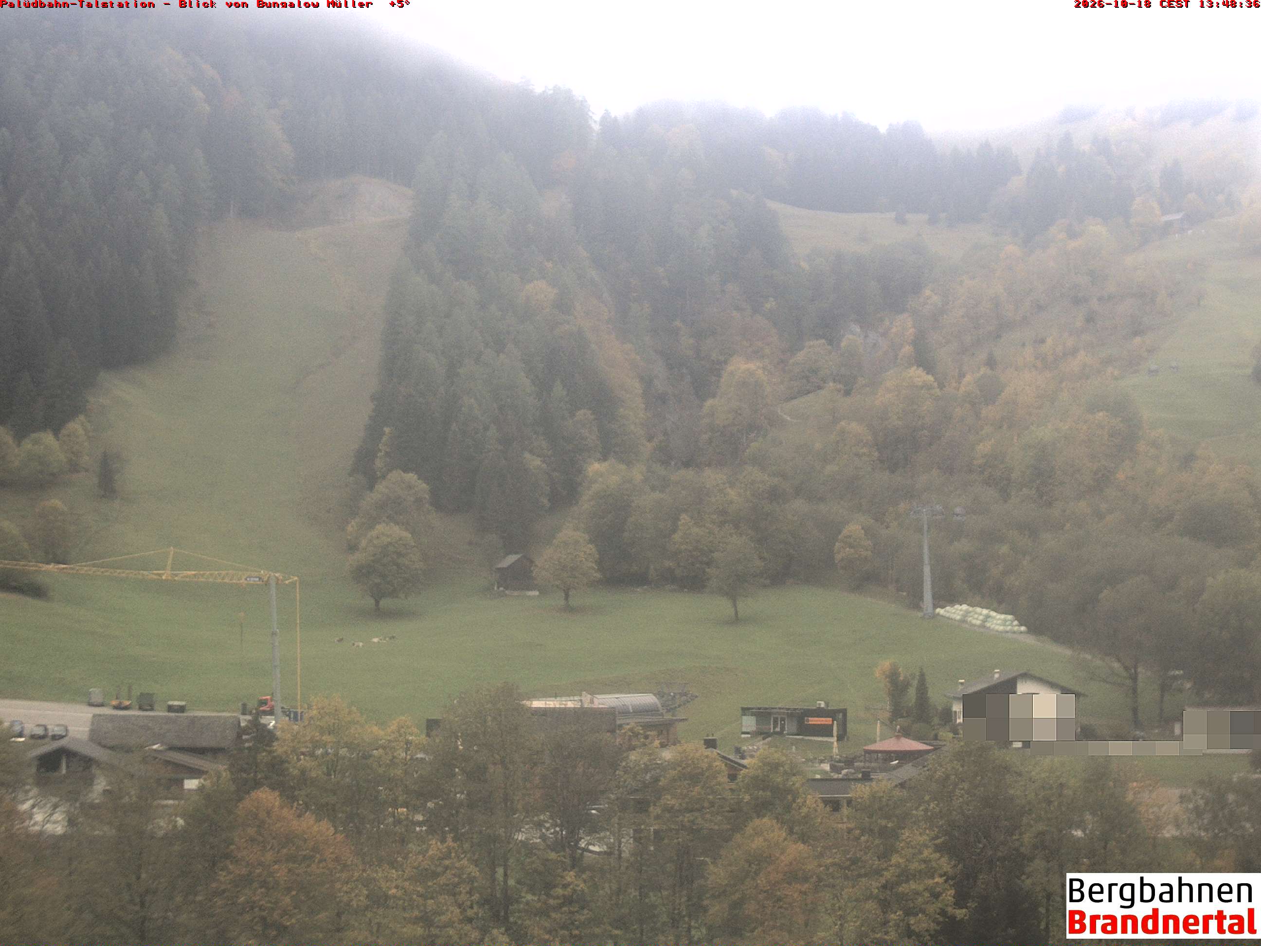 Blick auf Palüdbahn von Bungalow Müller