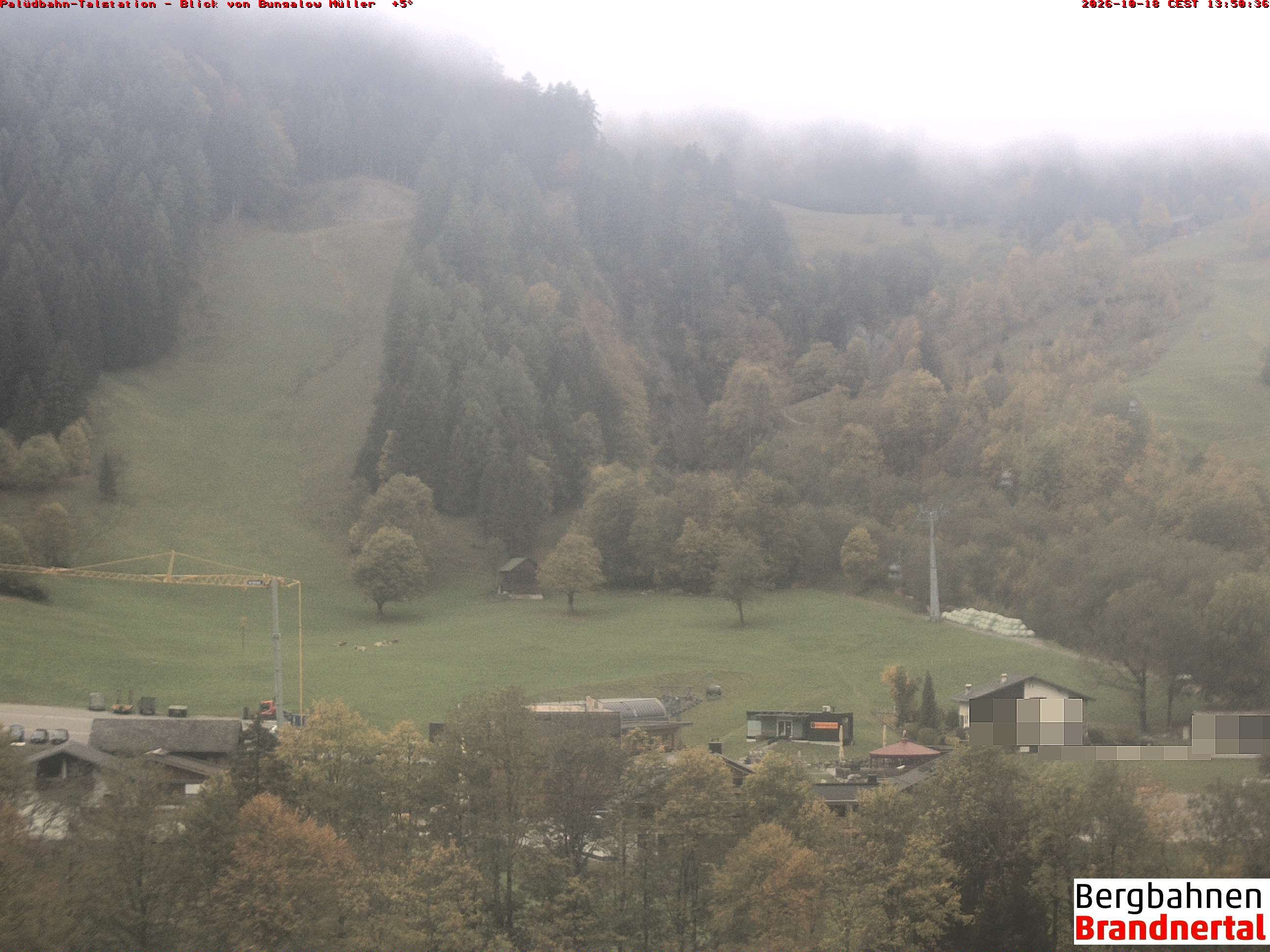 Blick auf Palüdbahn von Bungalow Müller
