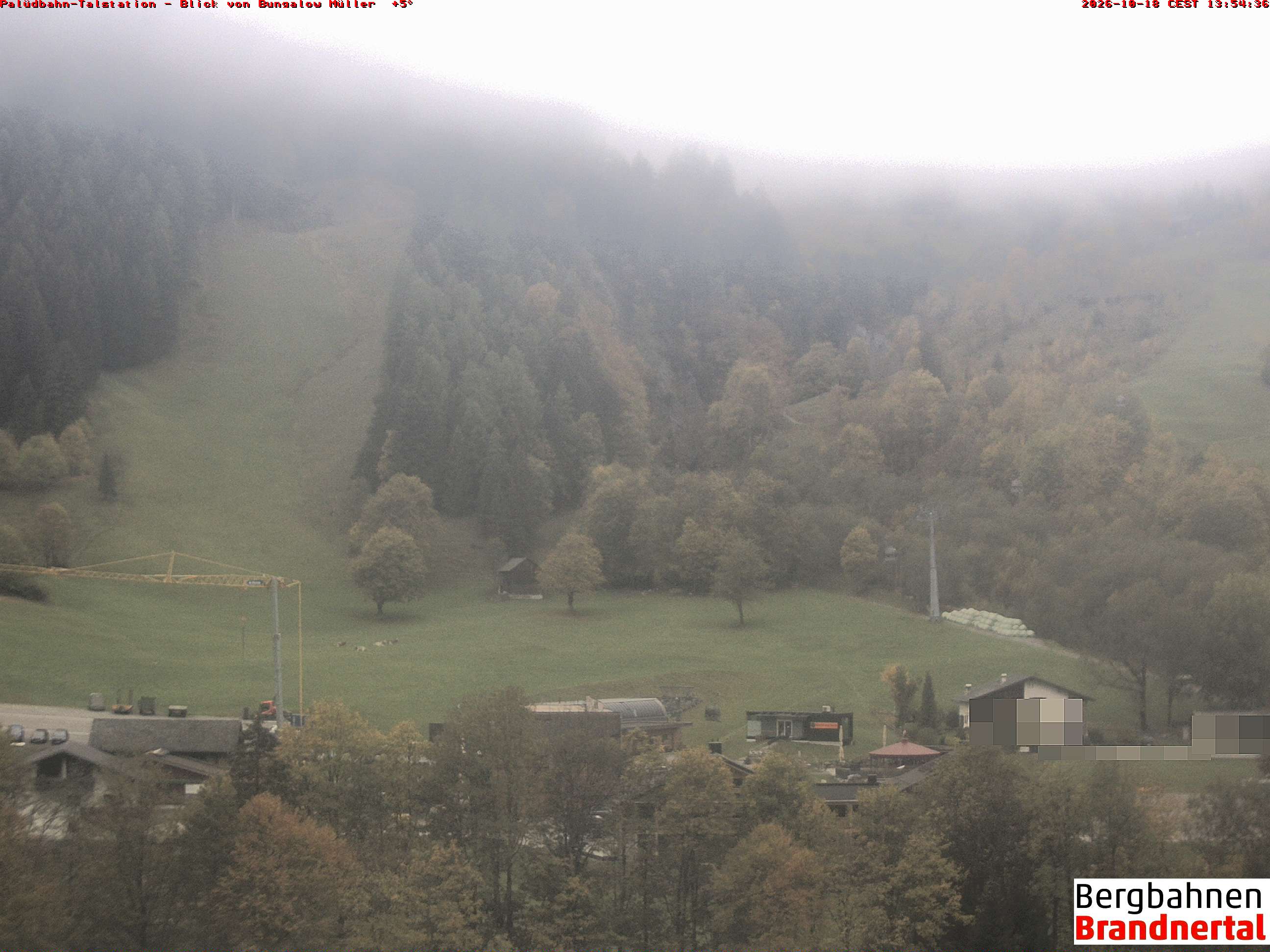 Blick auf Palüdbahn von Bungalow Müller