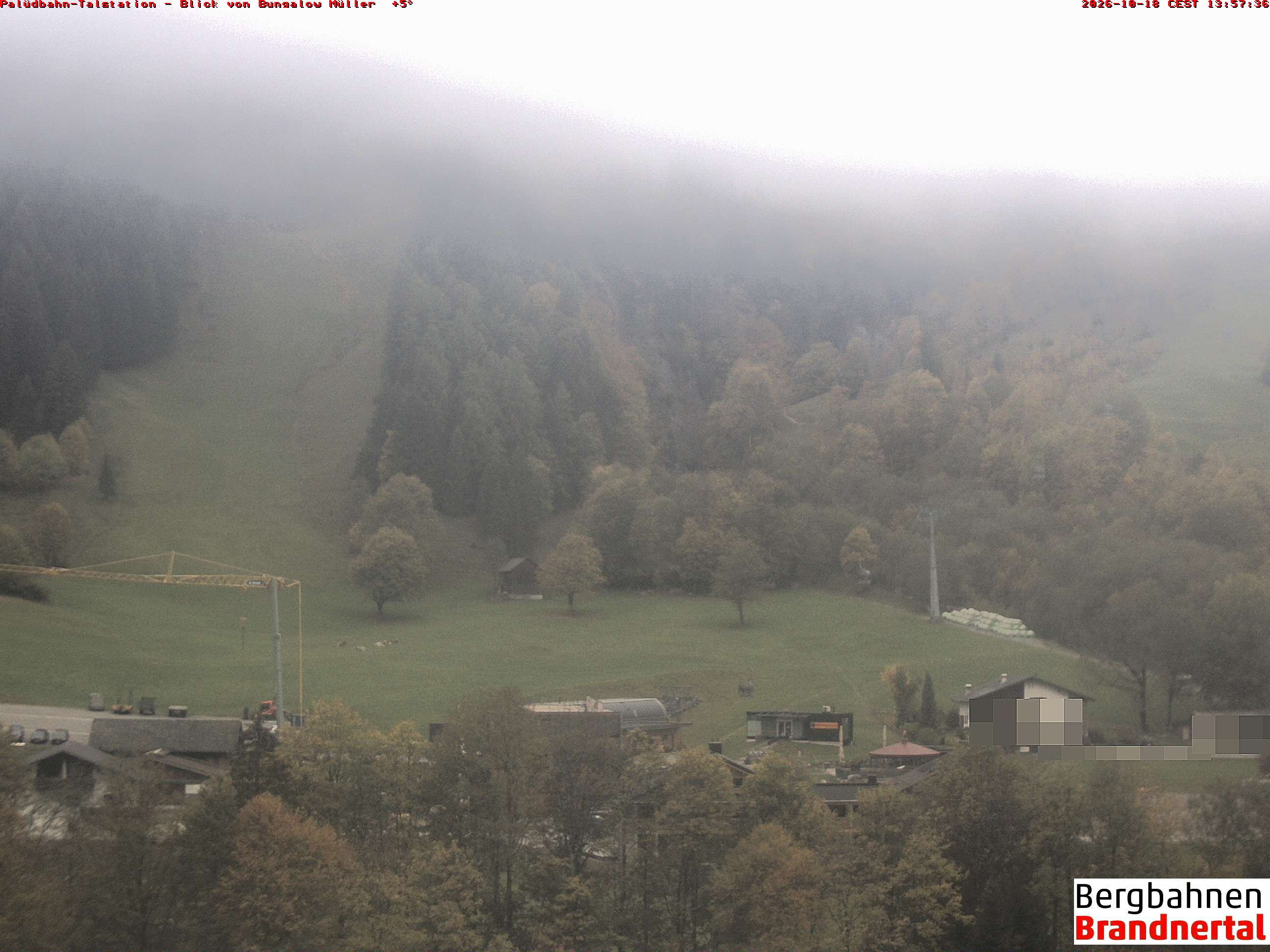 Blick auf Palüdbahn von Bungalow Müller